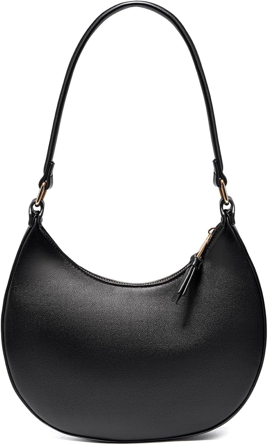 Marvolia Small Shoulder Bag for Women - Vegan Leather Cute Handbags Trendy Purse Clutch Hobo Bag with Zipper Closure - necksoother