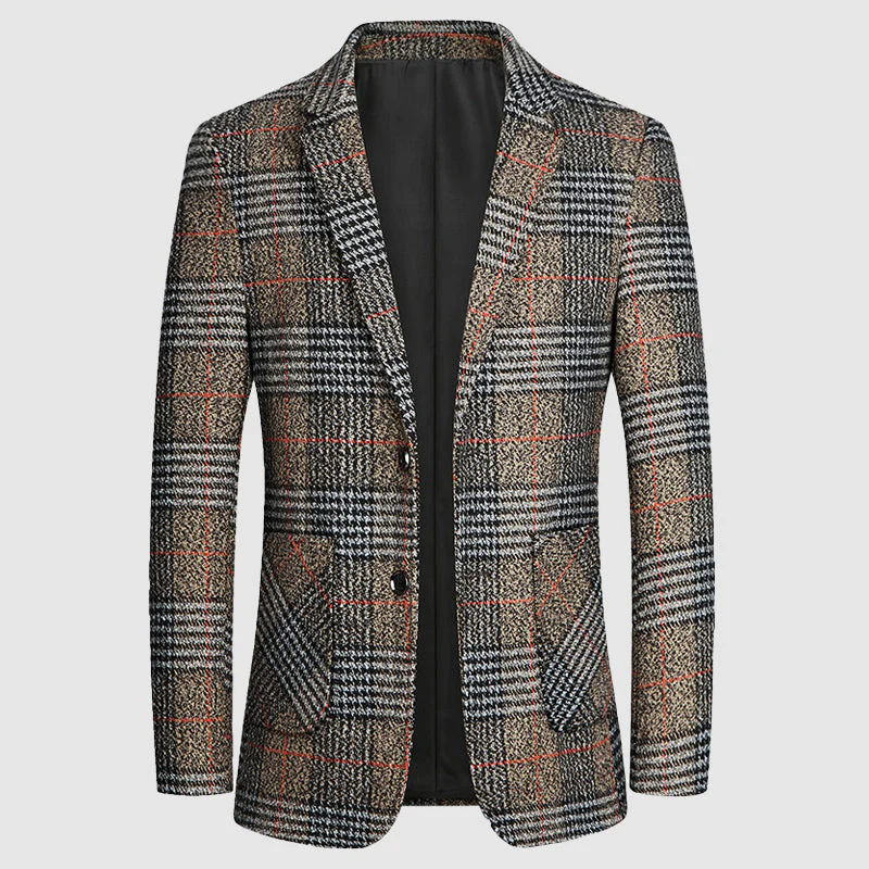 Bristol Plaid Blazer - necksoother