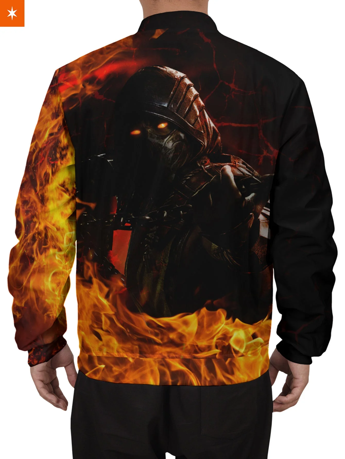 Fire Warrior Bomber Jacket - necksoother