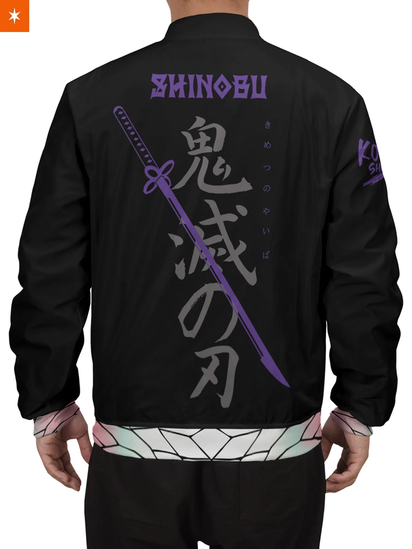 Shinobu Style Bomber Jacket - necksoother