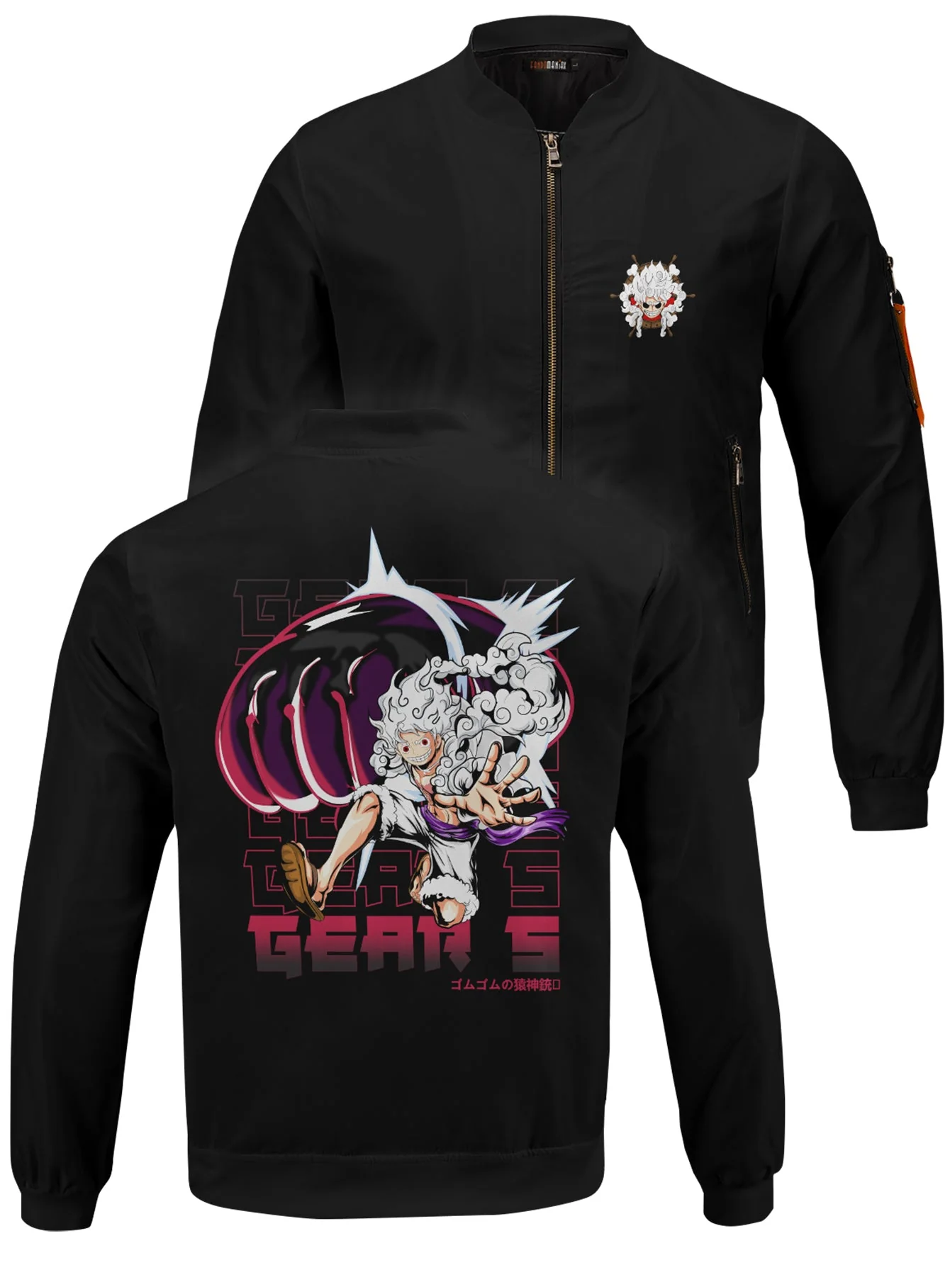 Gear 5 Punch Bomber Jacket - necksoother