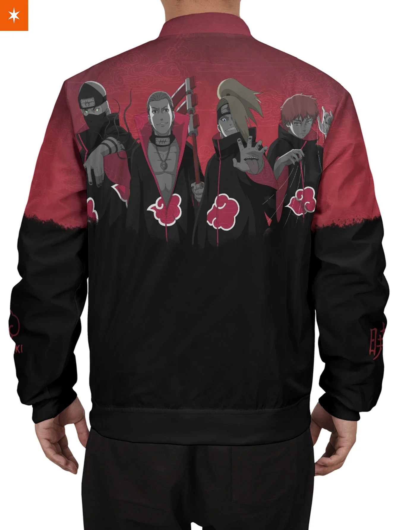 Akatsuki Squad Bomber Jacket - necksoother