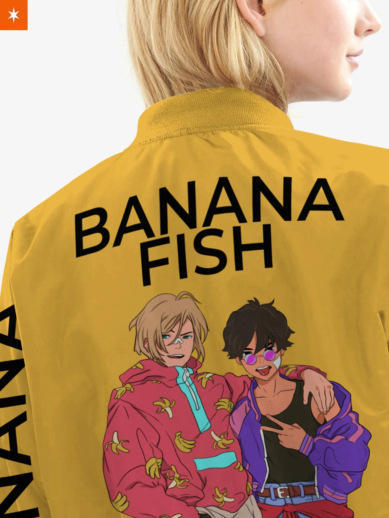 Banana Fish Bomber Jacket - necksoother