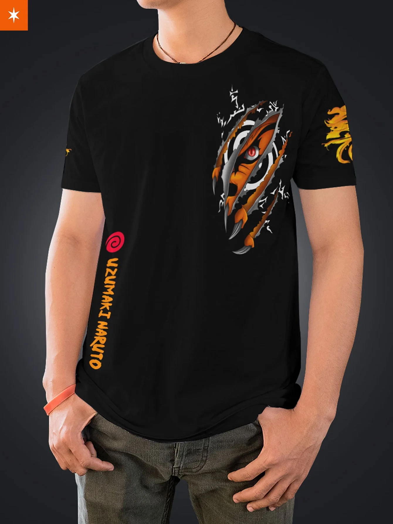 Uzumaki Demon Fox Unisex T-Shirt - necksoother
