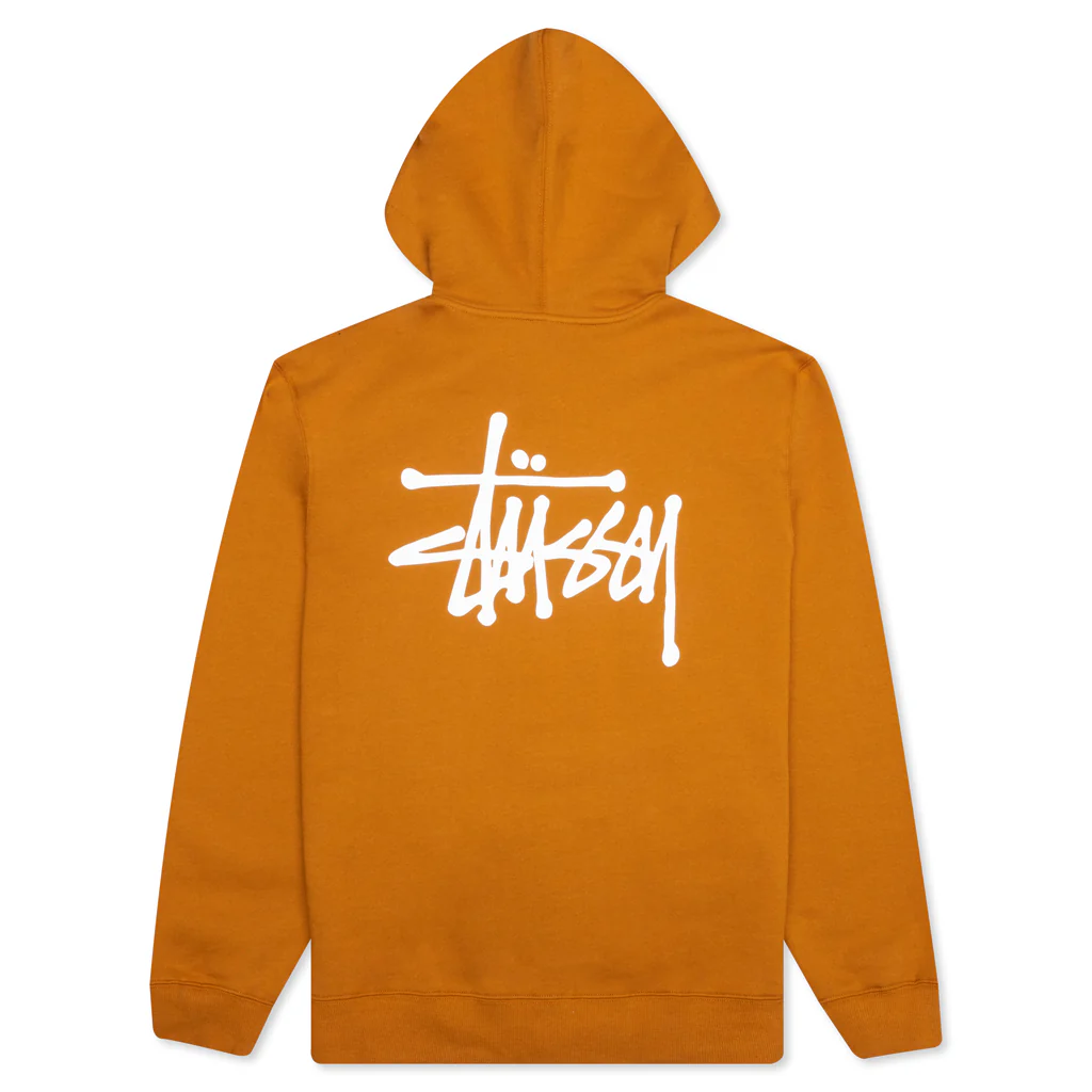 Basic Zip Hoodie - Carmel - necksoother