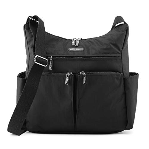 MHCNLL Anti Theft Crossbody Purse RFID Women Nylon Waterproof Lightweight Shoulder Bag - necksoother