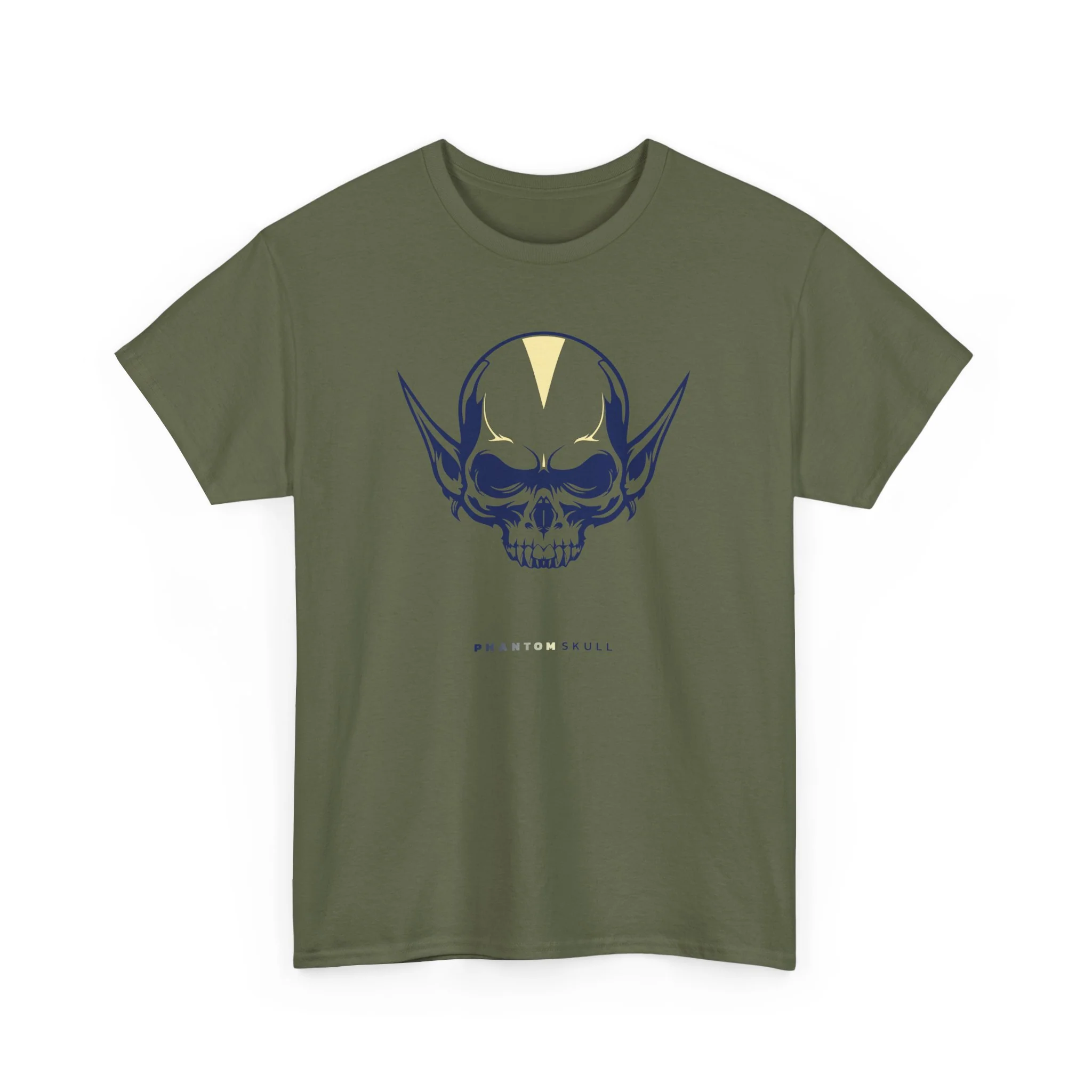Phantom Skull Heavy Cotton Tee - necksoother