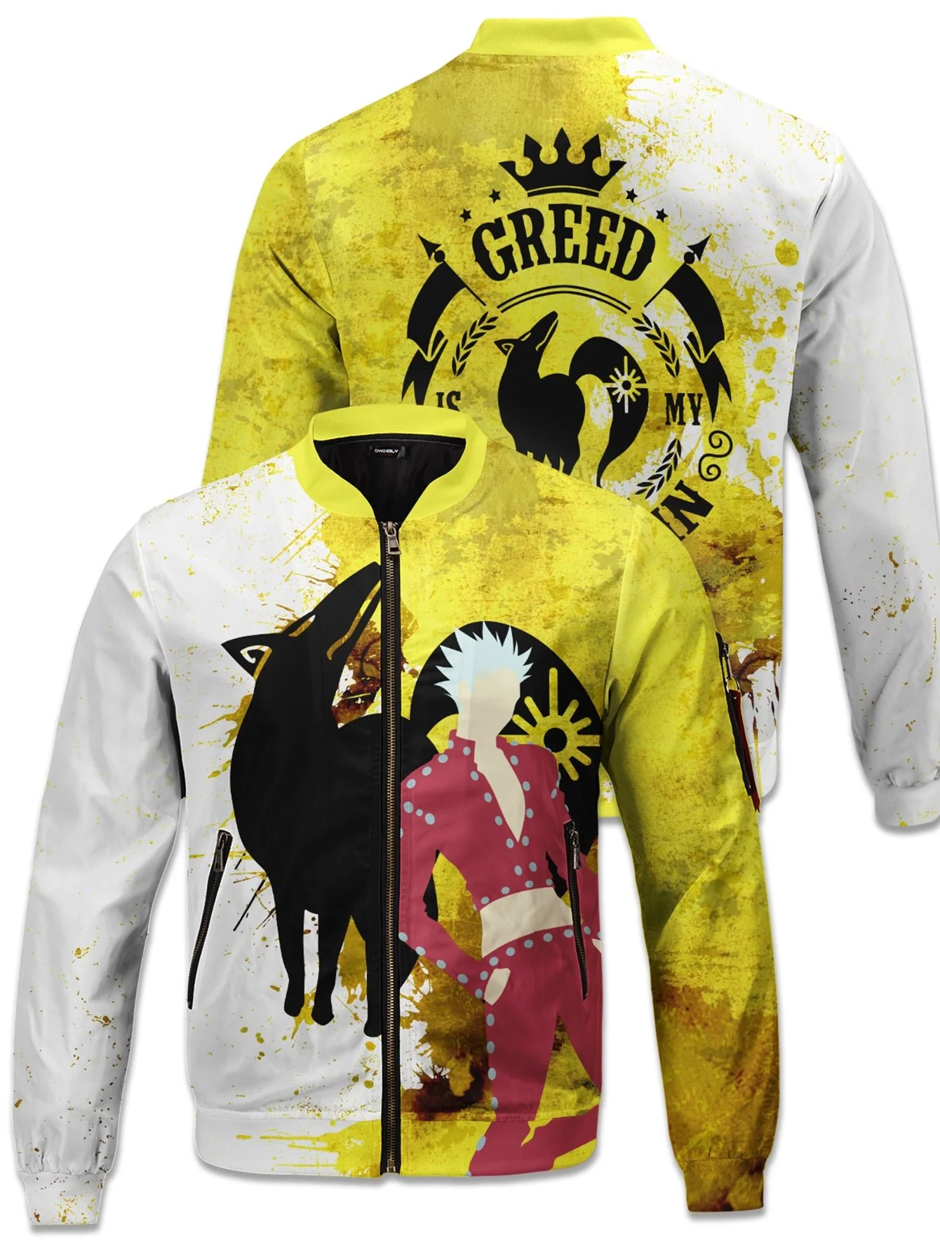 Sin of Greed Bomber Jacket - necksoother