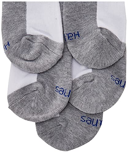Hanes Boys' Socks. Double Tough Cushioned Ankle and No Show. 12-Pair Packs - necksoother