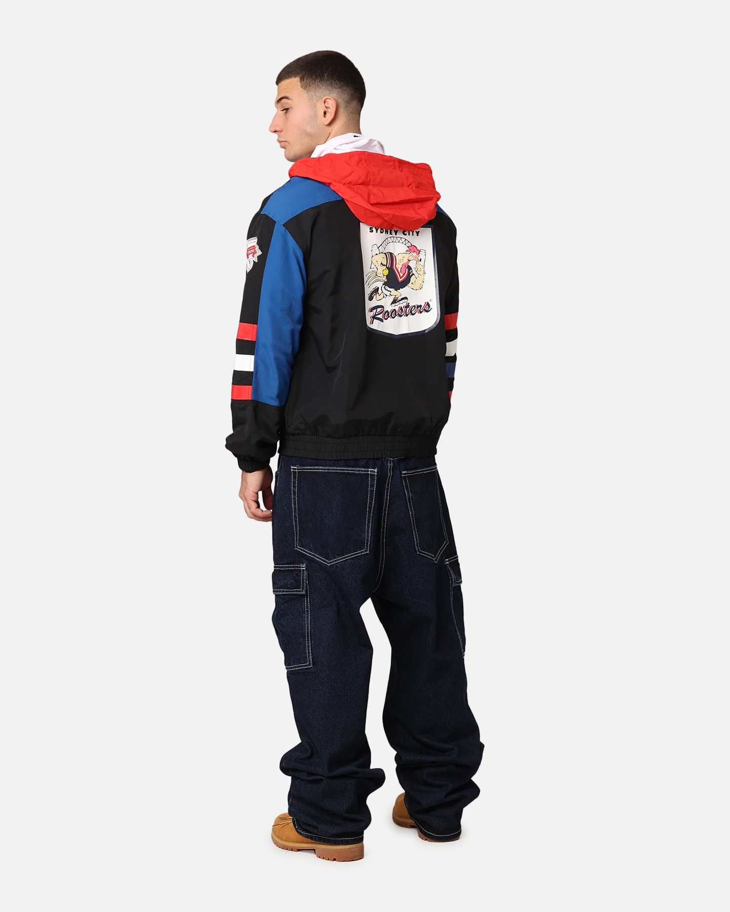 Mitchell & Ness Sydney Roosters Inaugural Season Spray Jacket Multicolour - necksoother