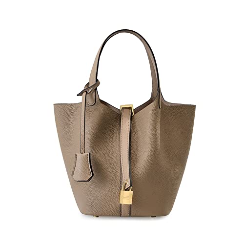Ladies Handbag Female Bucket Bag Vegetable Basket Shoulder Bag Travel Bag Luggage Bag Commuter Bag Student Bag - necksoother
