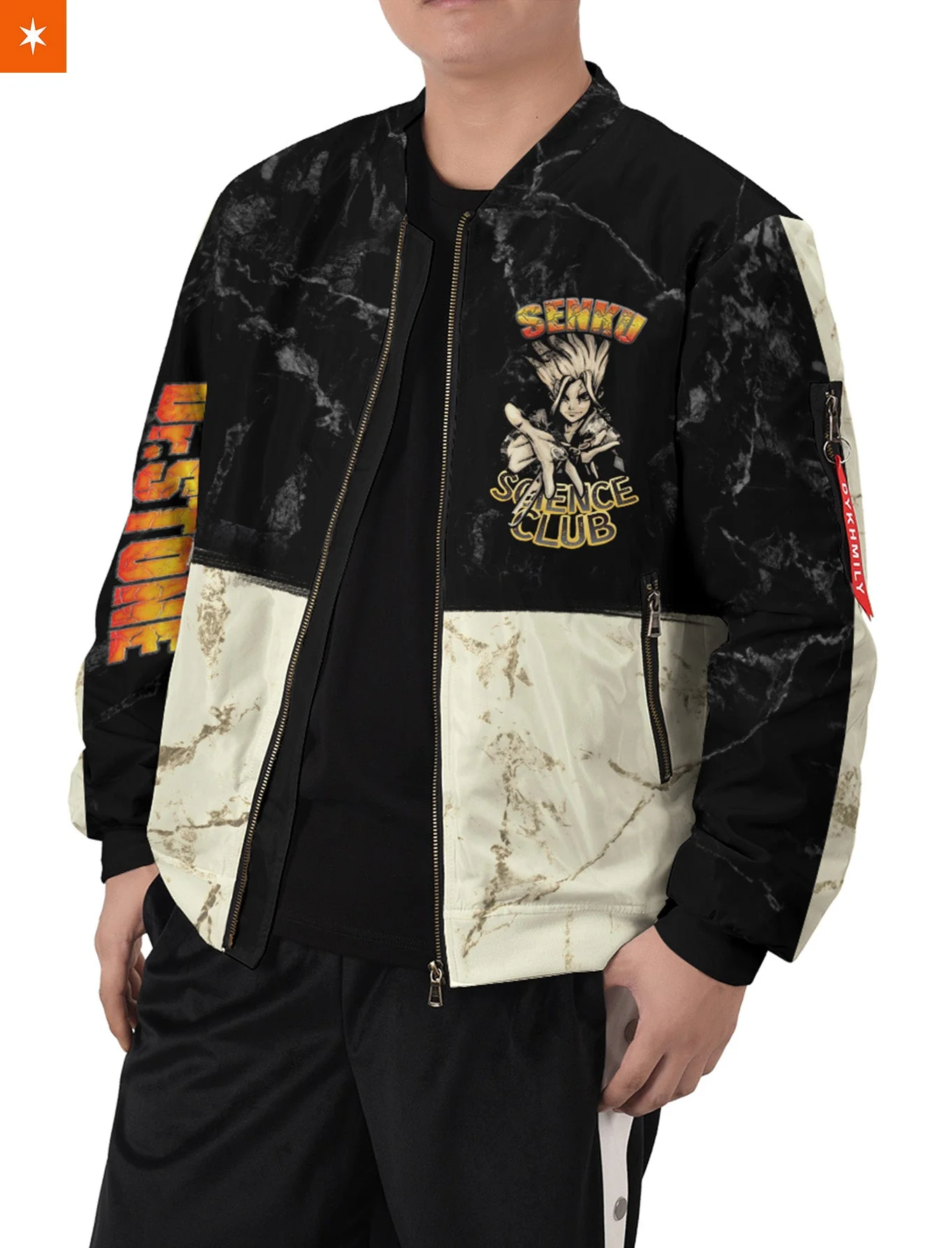 Kingdom of Science Bomber Jacket - necksoother