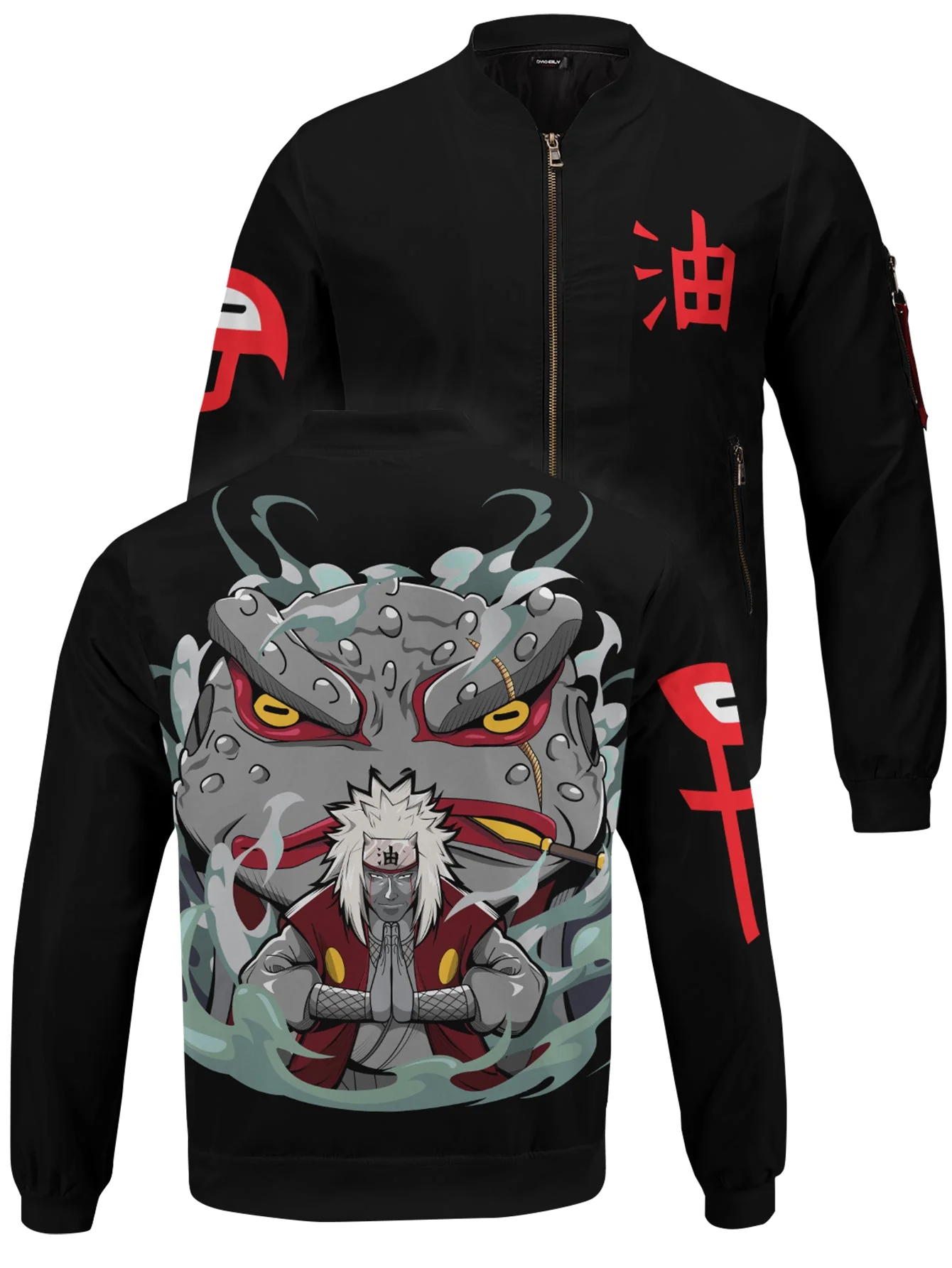 Jiraiya Toad Sage Bomber Jacket - necksoother