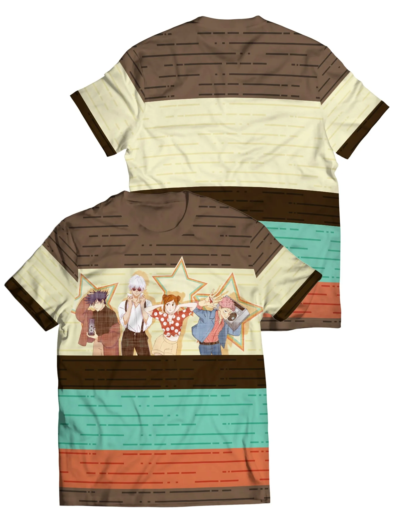 Retro JJK Unisex T-Shirt - necksoother