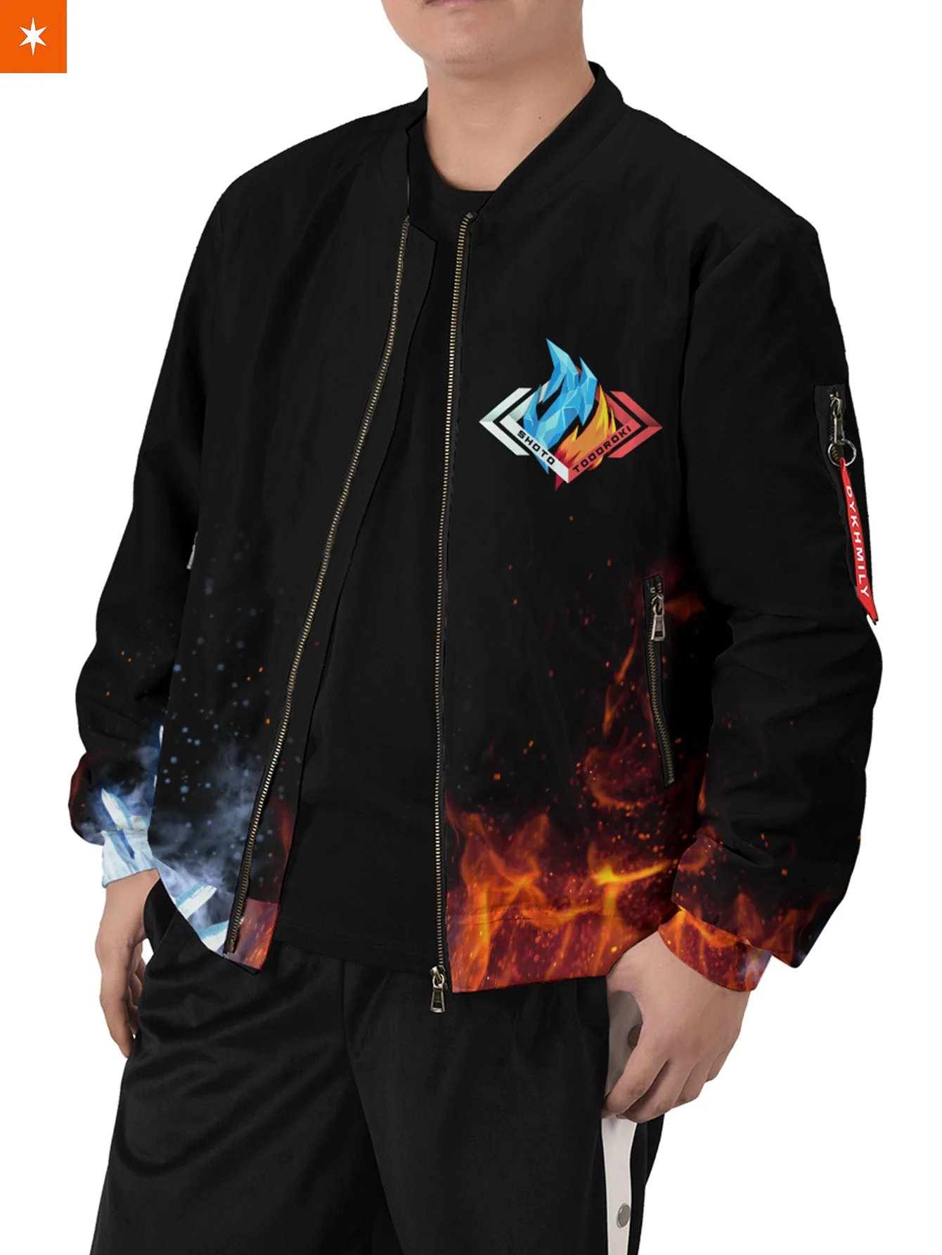 Todoroki Spirit Bomber Jacket - necksoother
