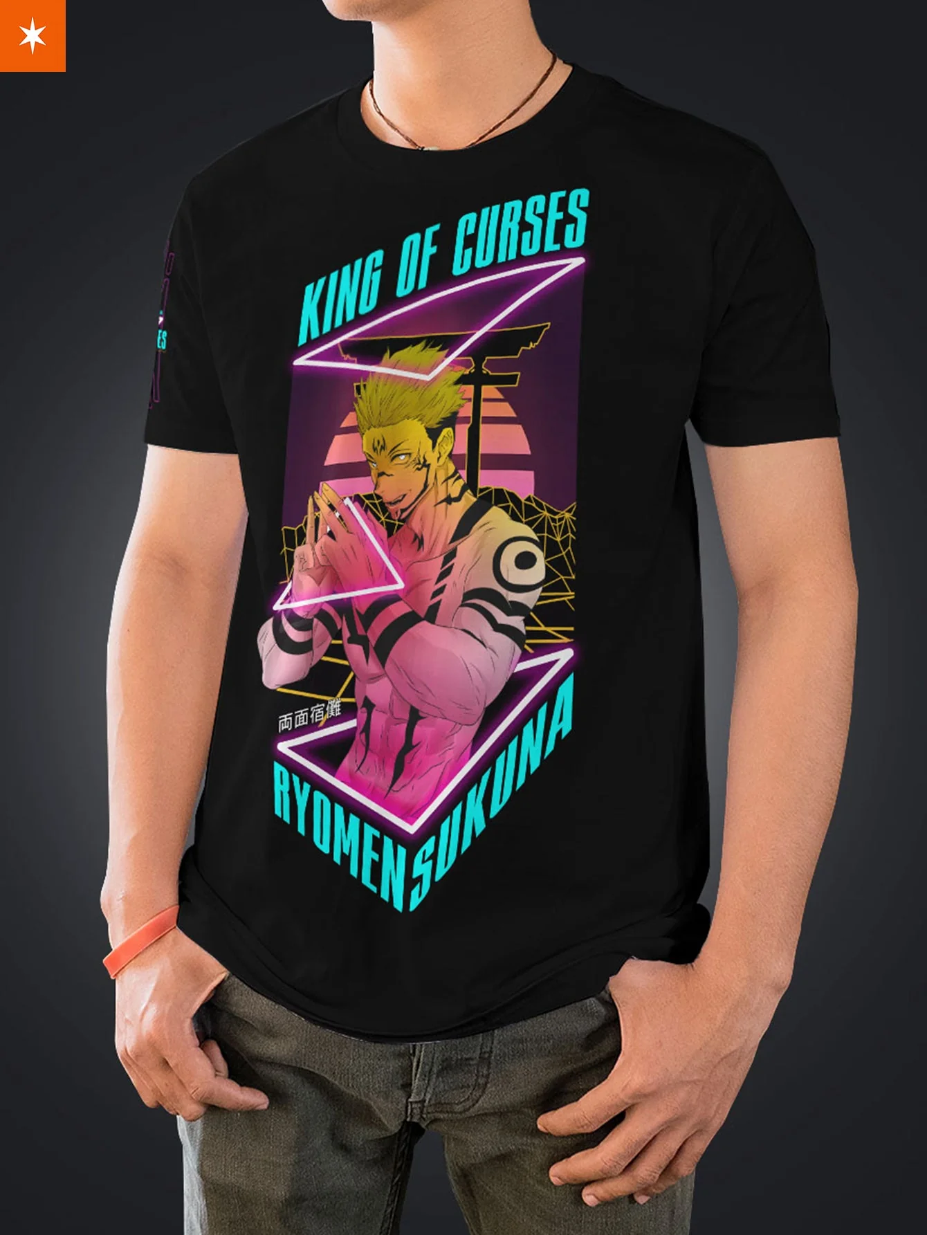 Retro Sukuna Unisex T-Shirt - necksoother