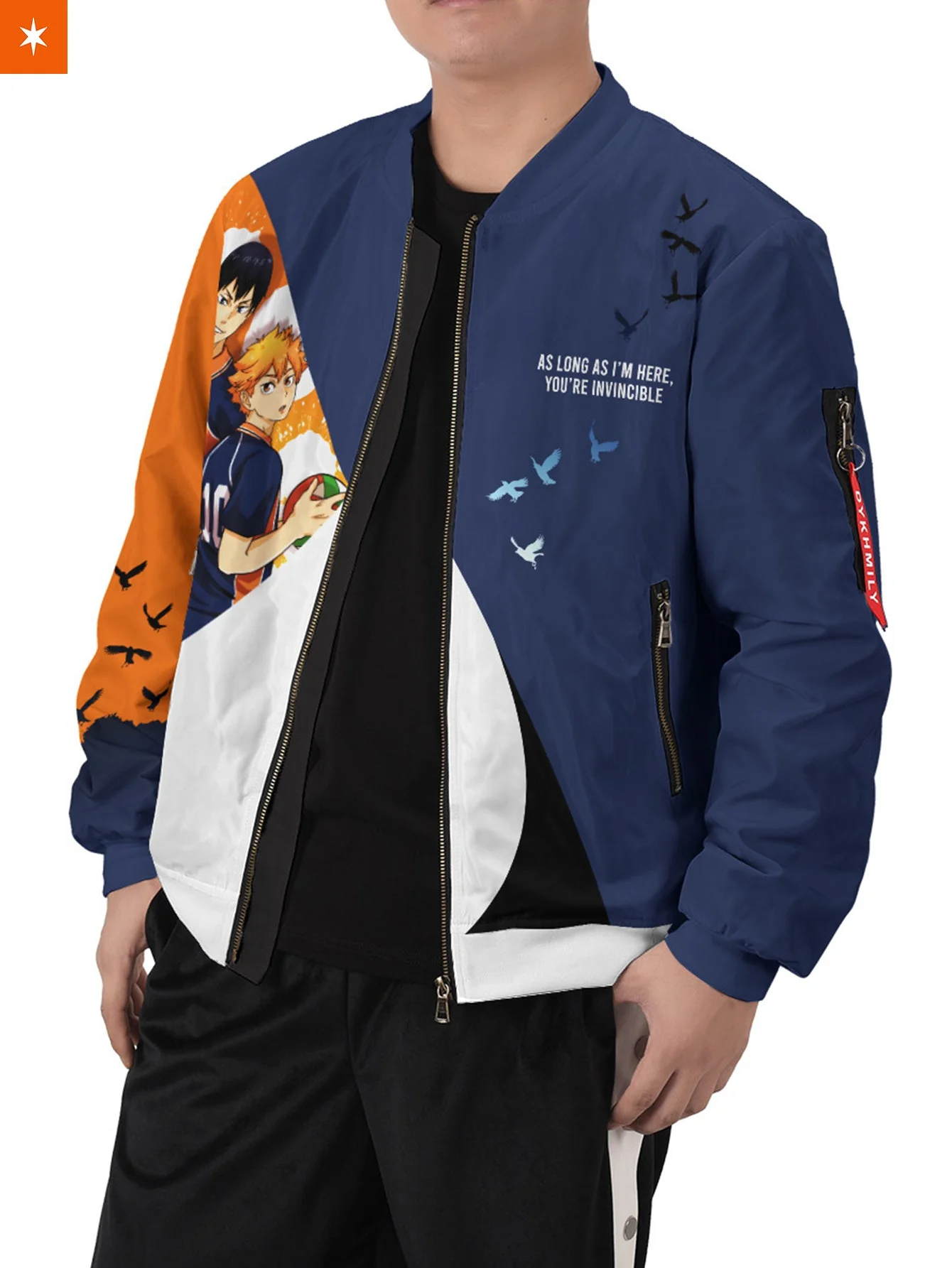Hinata x Kageyama Bomber Jacket - necksoother