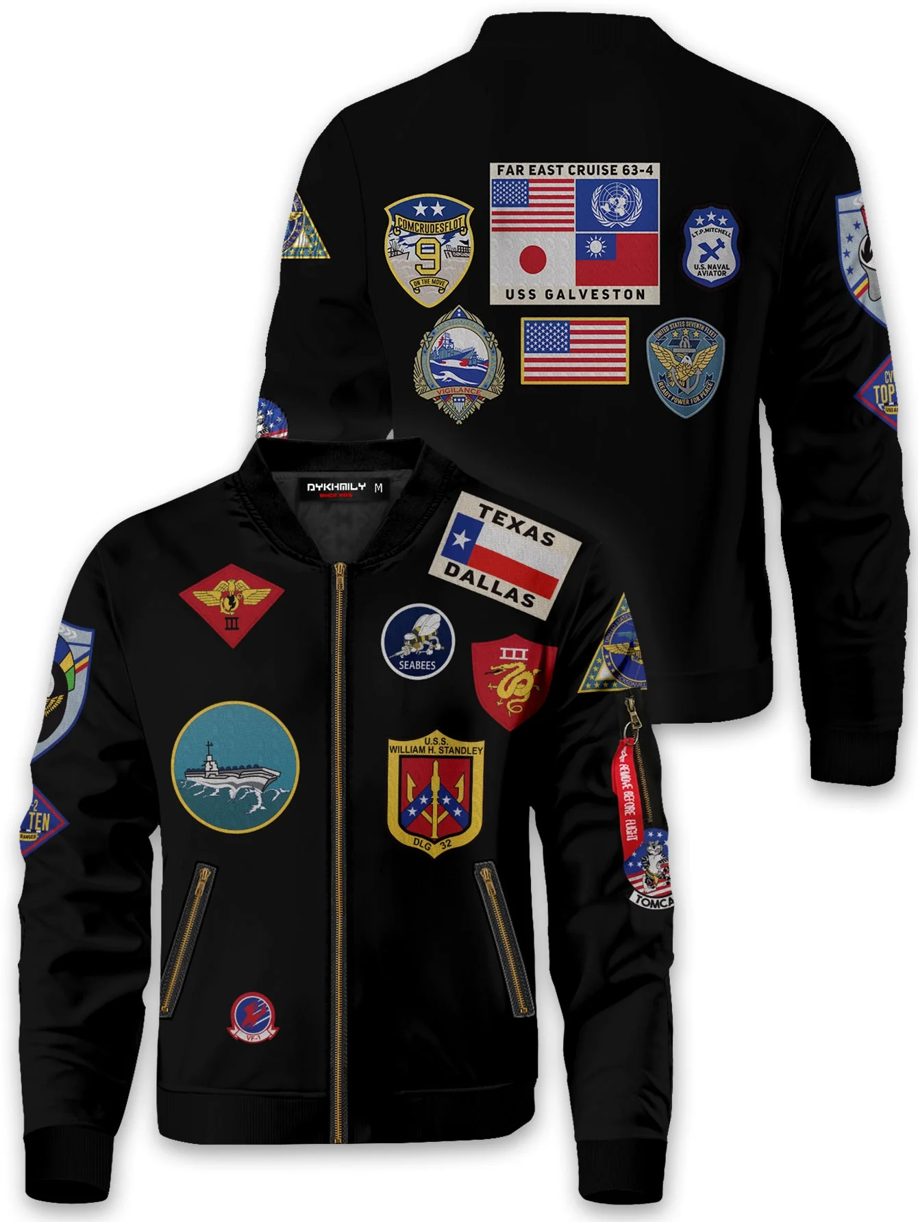 Top Gun Bomber Jacket - necksoother