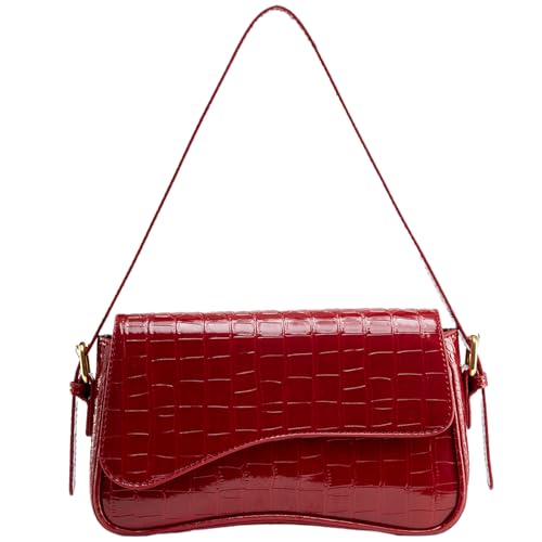 Small Shoulder Bag for Women.Y2K Purse.Tote Handbag.Clutch Purse Crossbody Bag.with Zipper Closure Satchel - necksoother
