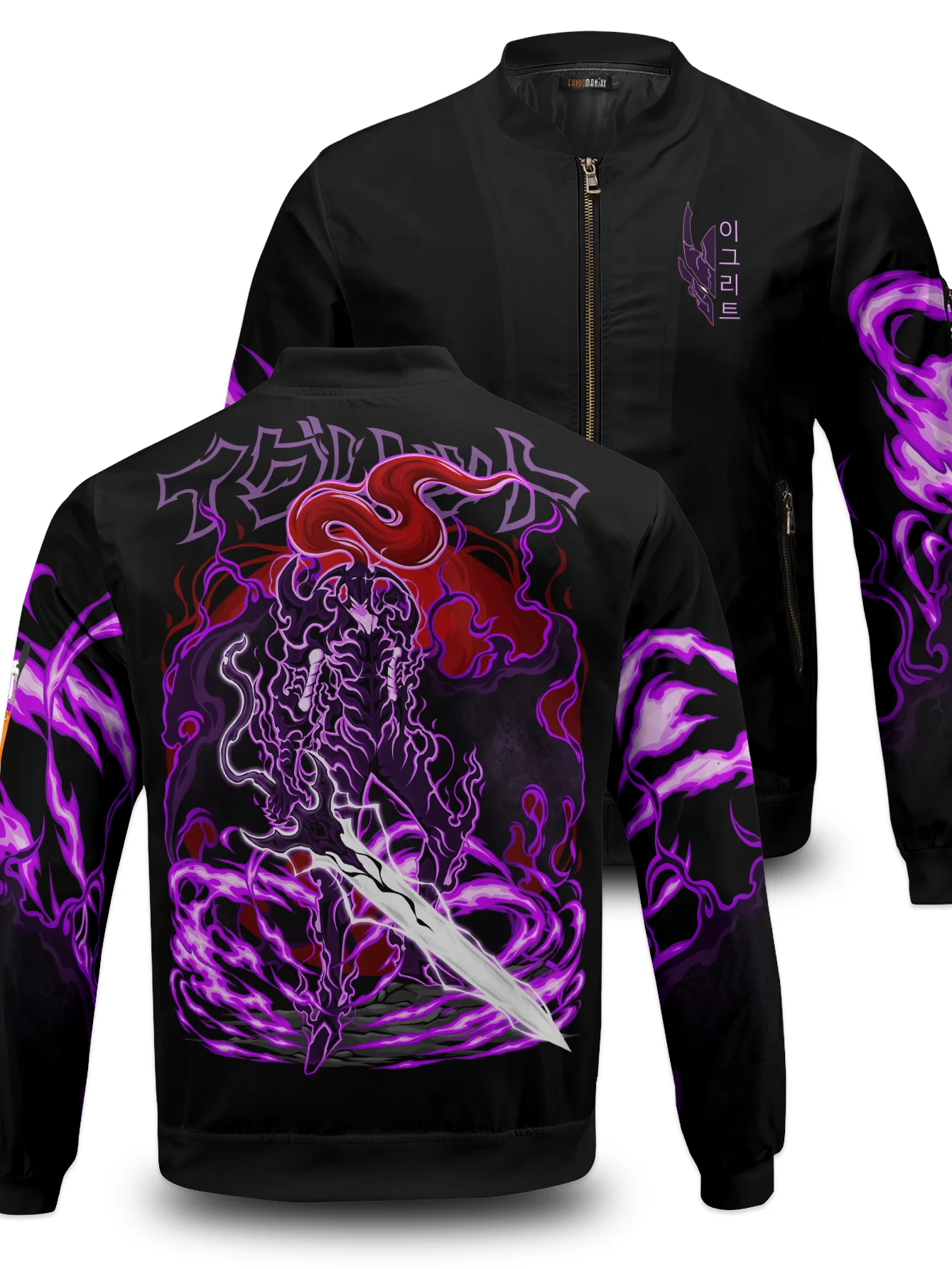 SL Knight Igris Bomber Jacket - necksoother