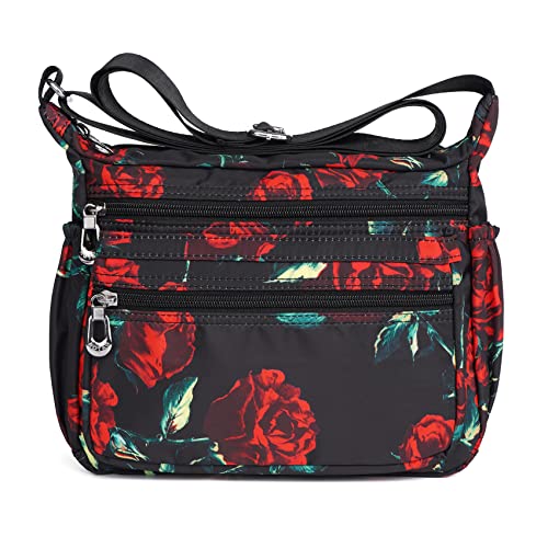 NOTAG Shoulder Bags for Women Nylon Crossbody Bags Waterproof Lightweight Messenger Purses and Handbags - necksoother