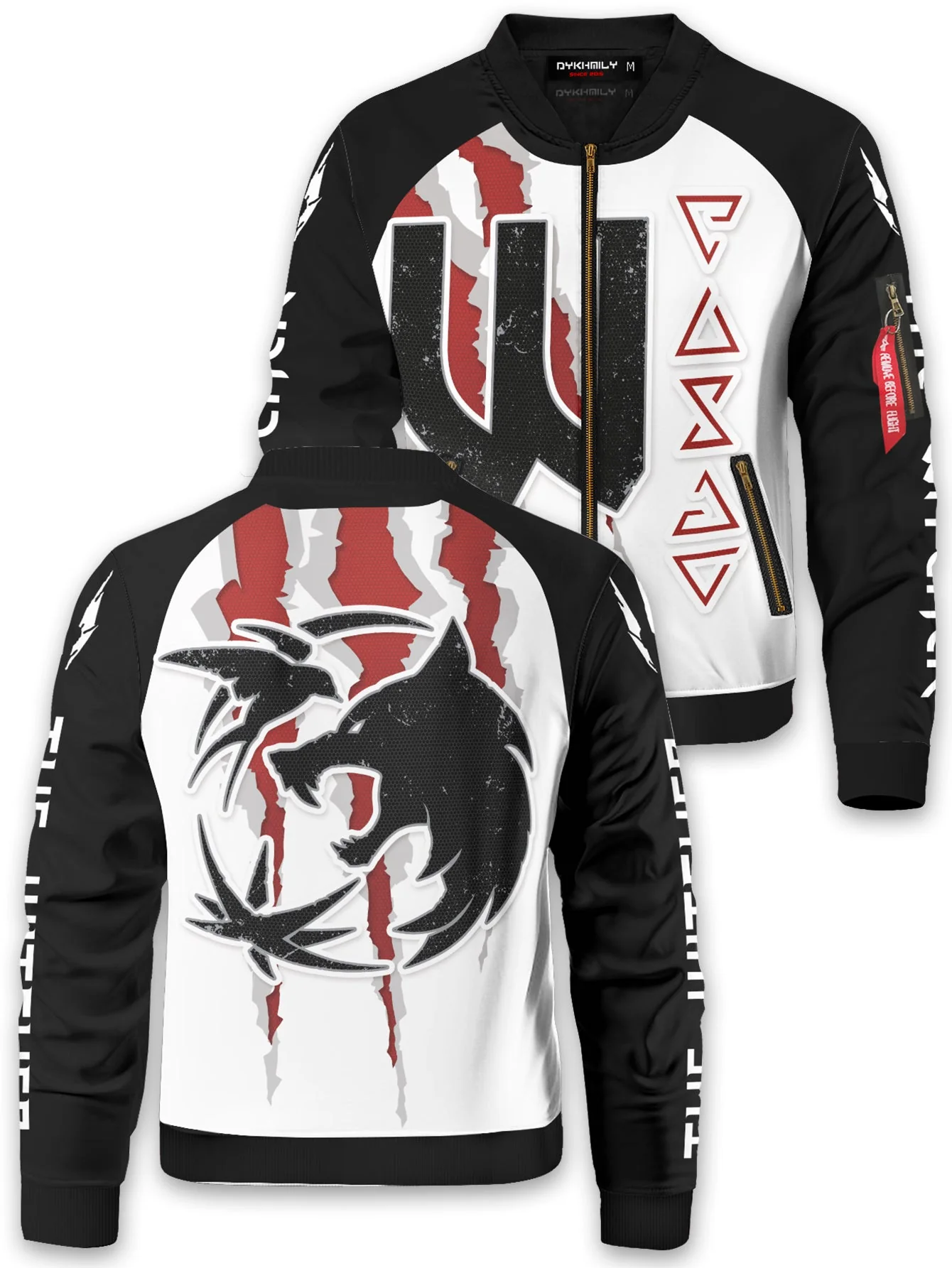 Witcher Bomber Jacket - necksoother
