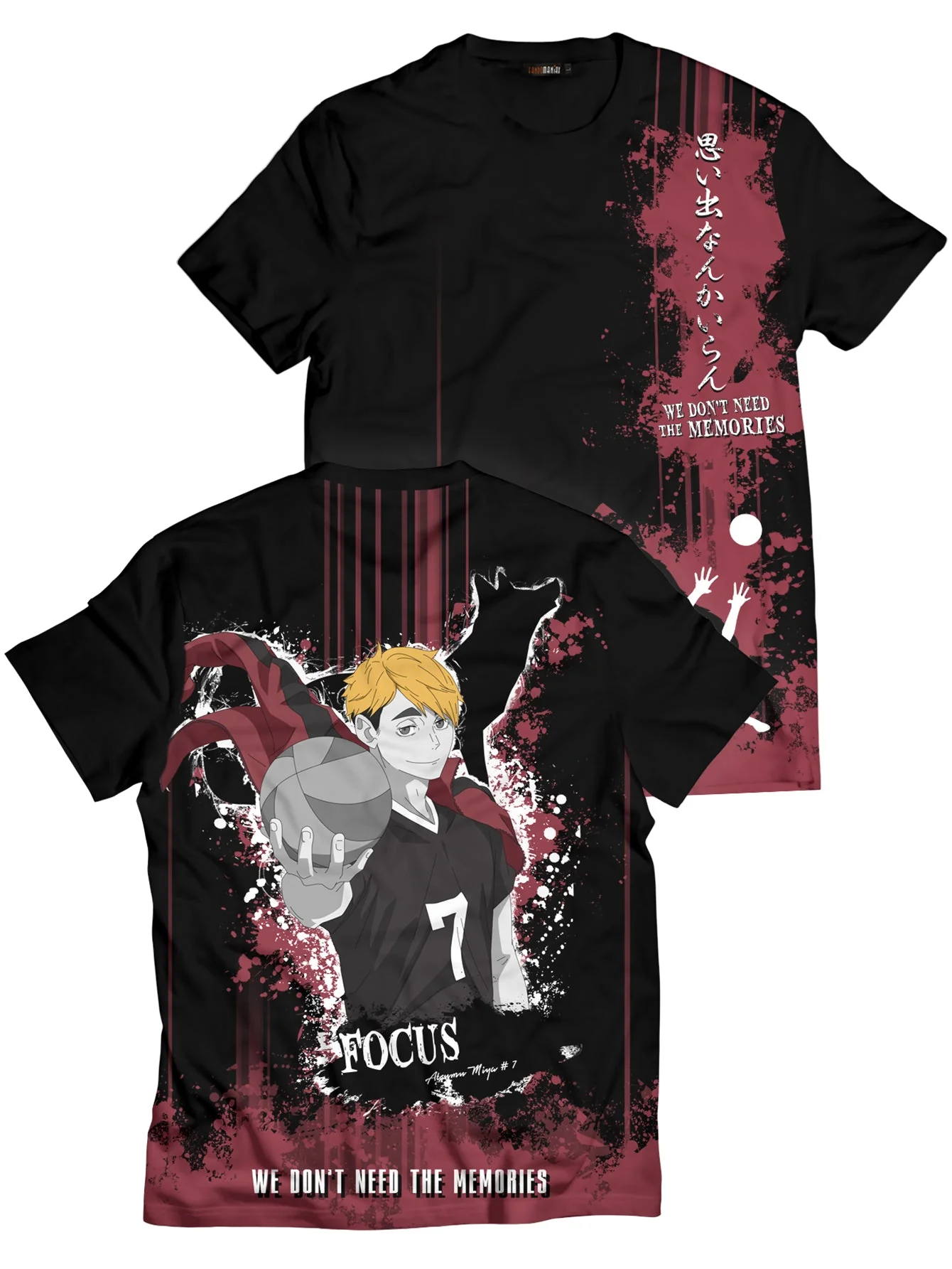 Atsumu Spirit Unisex T-Shirt - necksoother