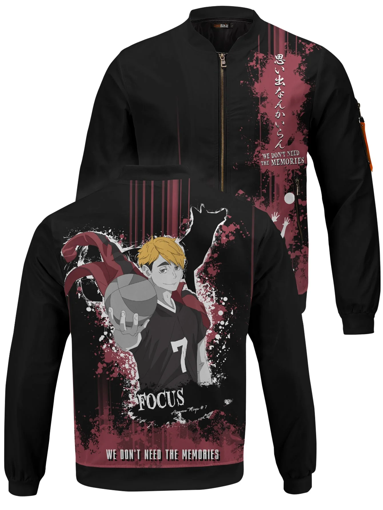 Atsumu Spirit Bomber Jacket - necksoother