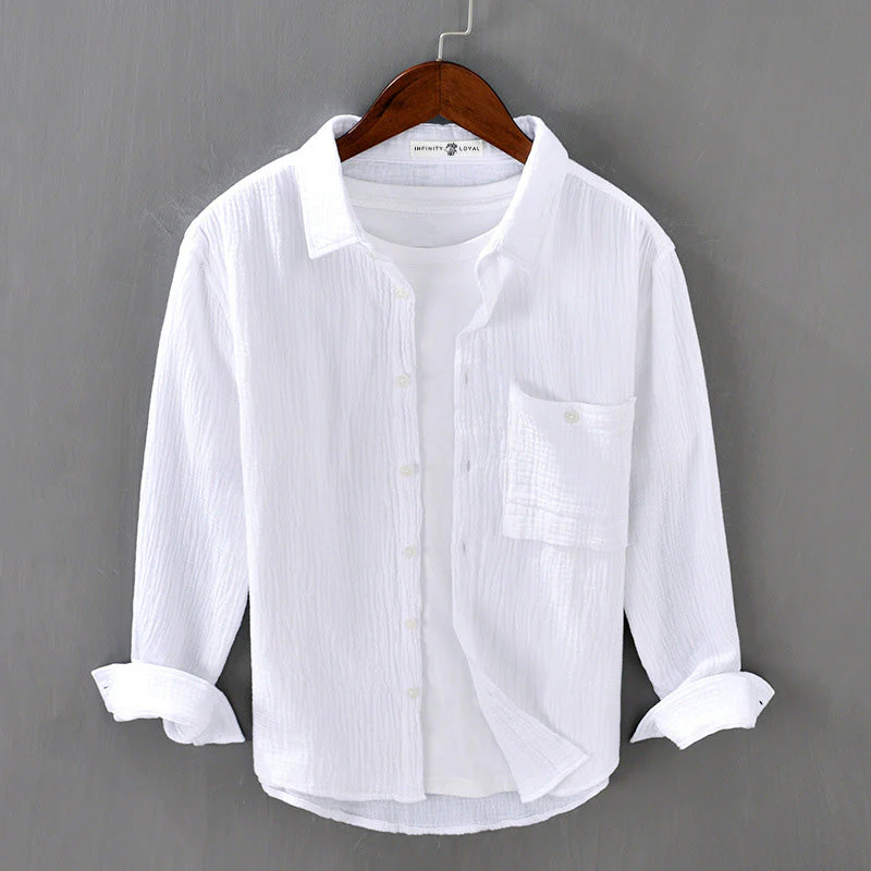 New Jersey Casual Spring Shirt - necksoother