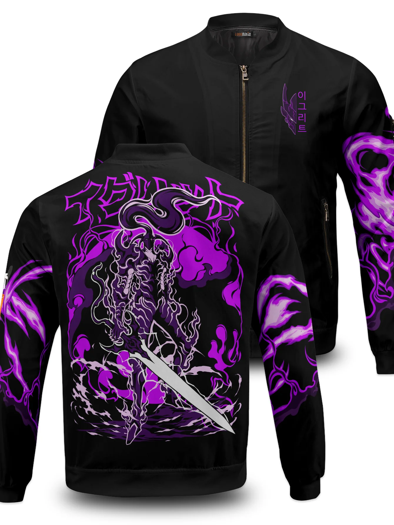 SL Knight Igris V2 Bomber Jacket - necksoother