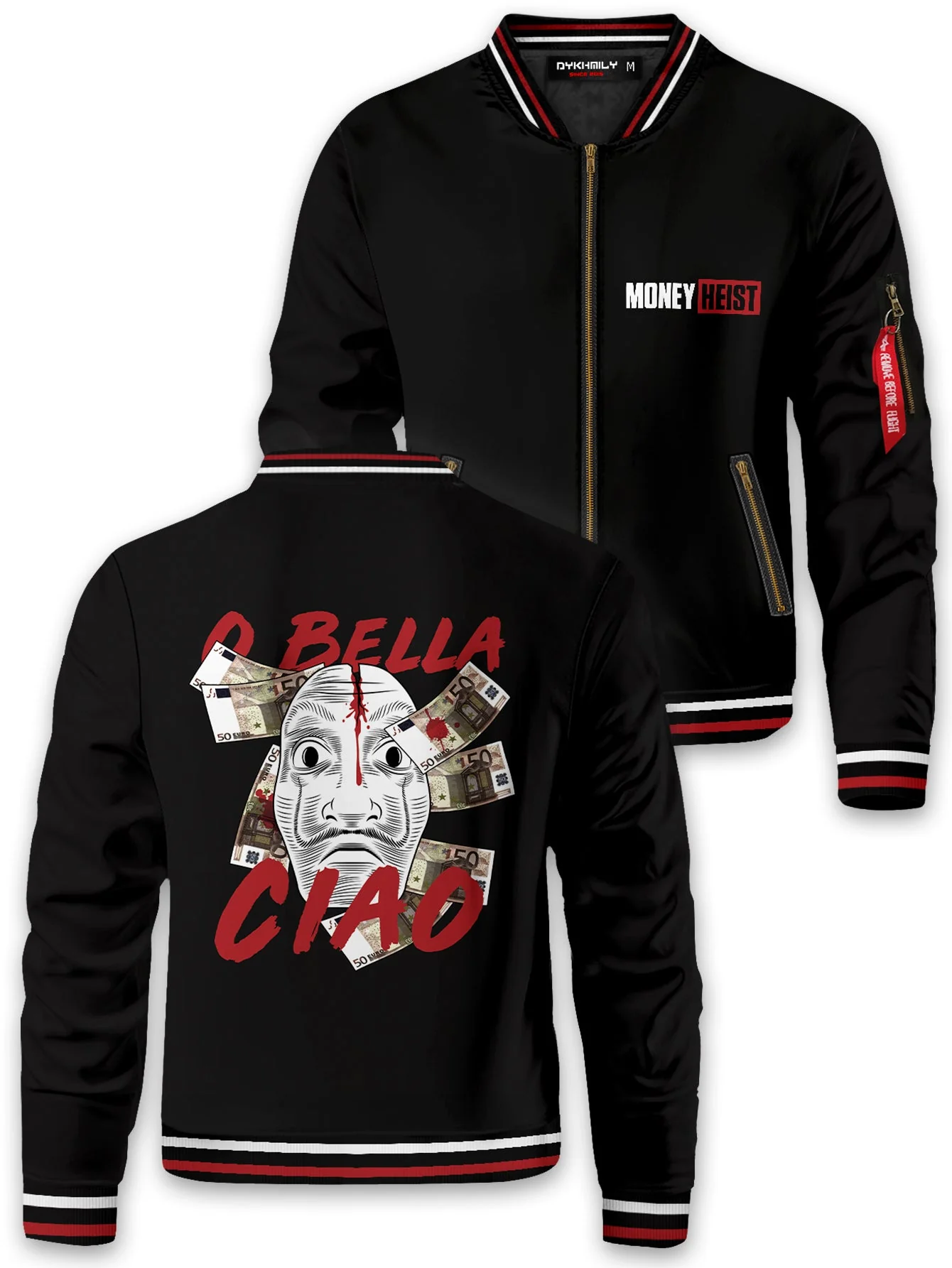 Bella Ciao Bomber Jacket - necksoother