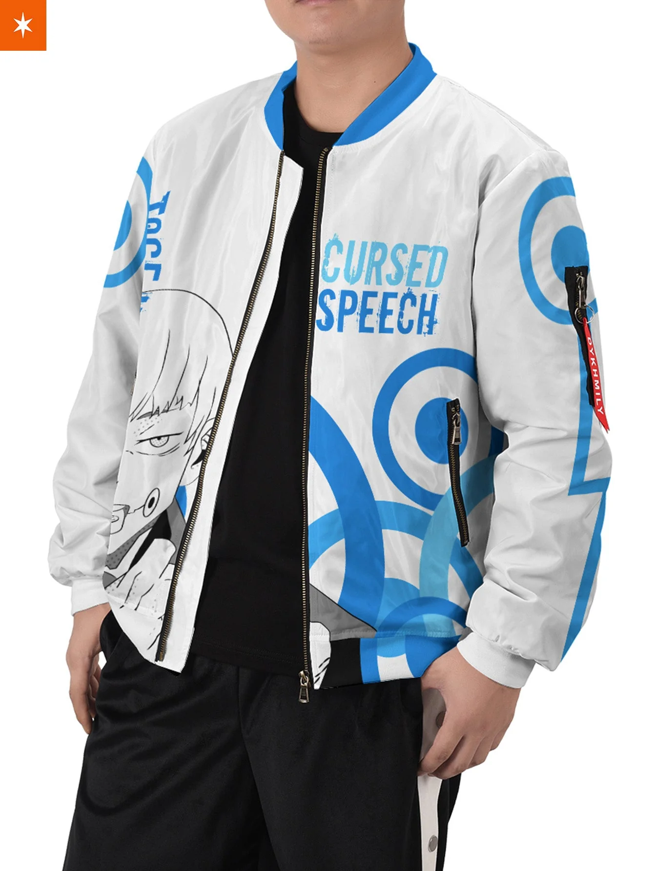 Toge Cursed Speech Bomber Jacket - necksoother