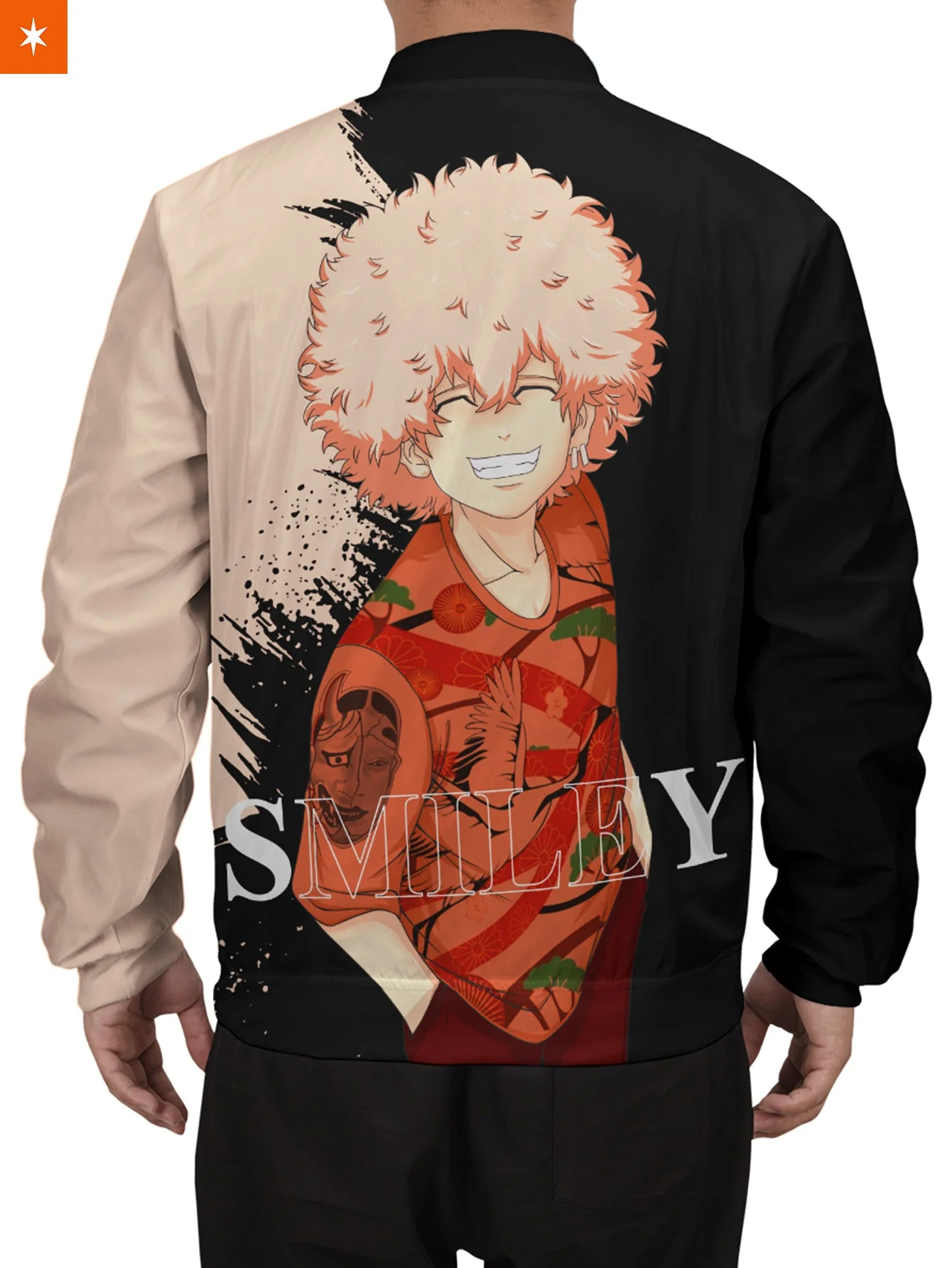 Smiley Kawata Bomber Jacket - necksoother