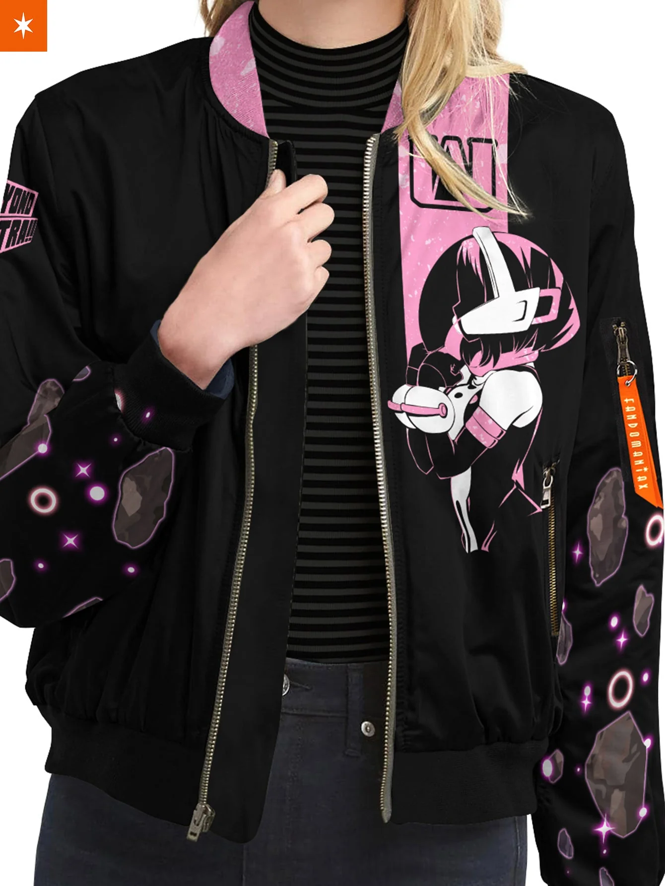 Uraraka Ochaco Bomber Jacket - necksoother