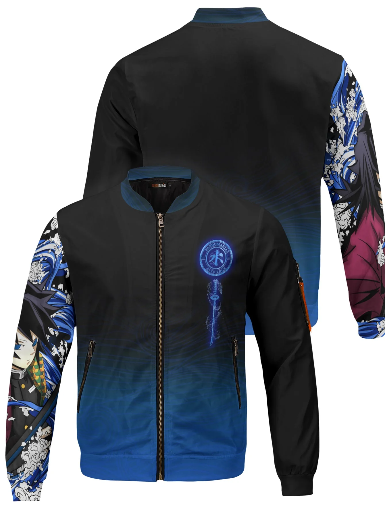 Giyu Edge Bomber Jacket - necksoother