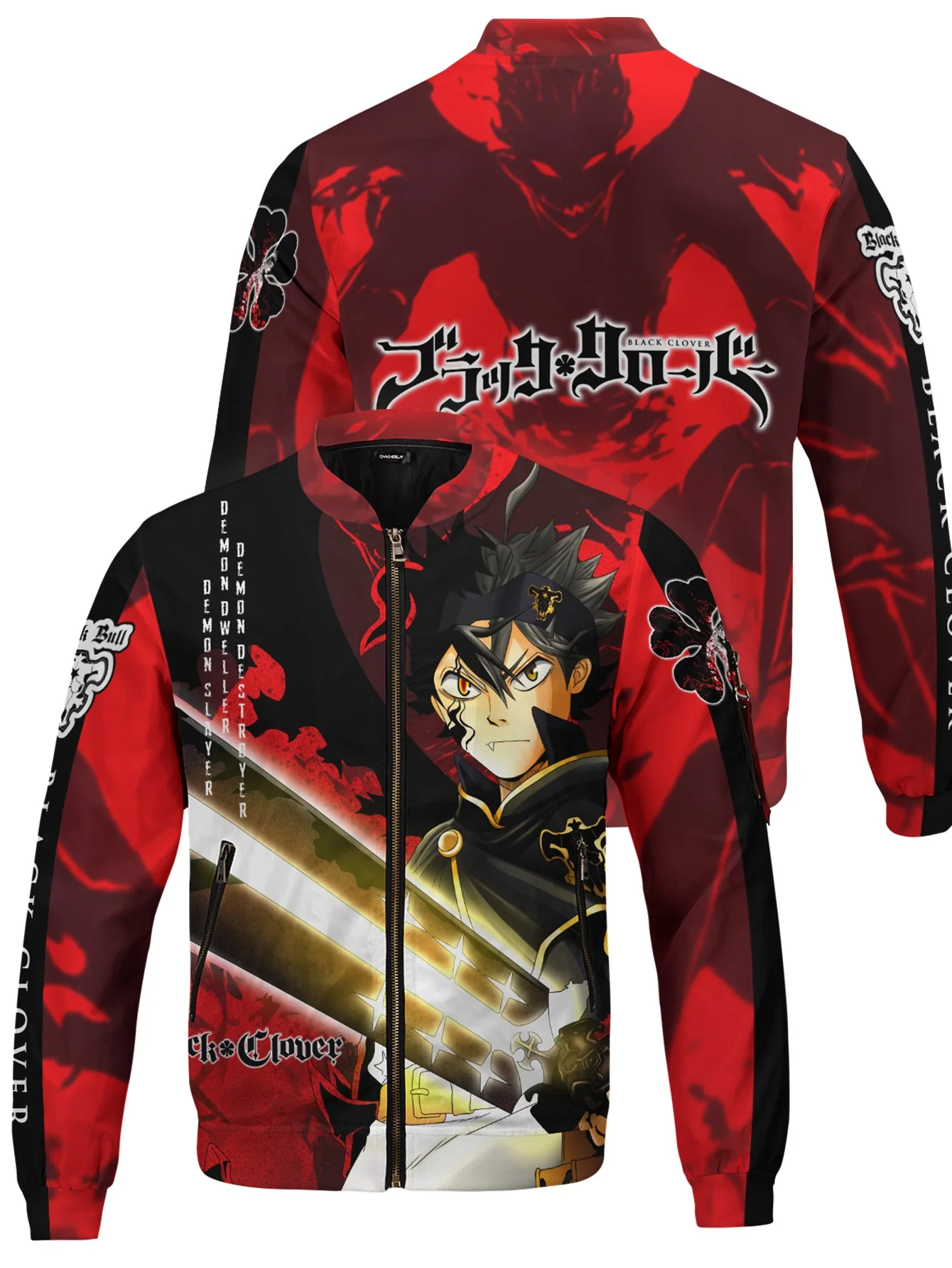 Black Asta Bomber Jacket - necksoother