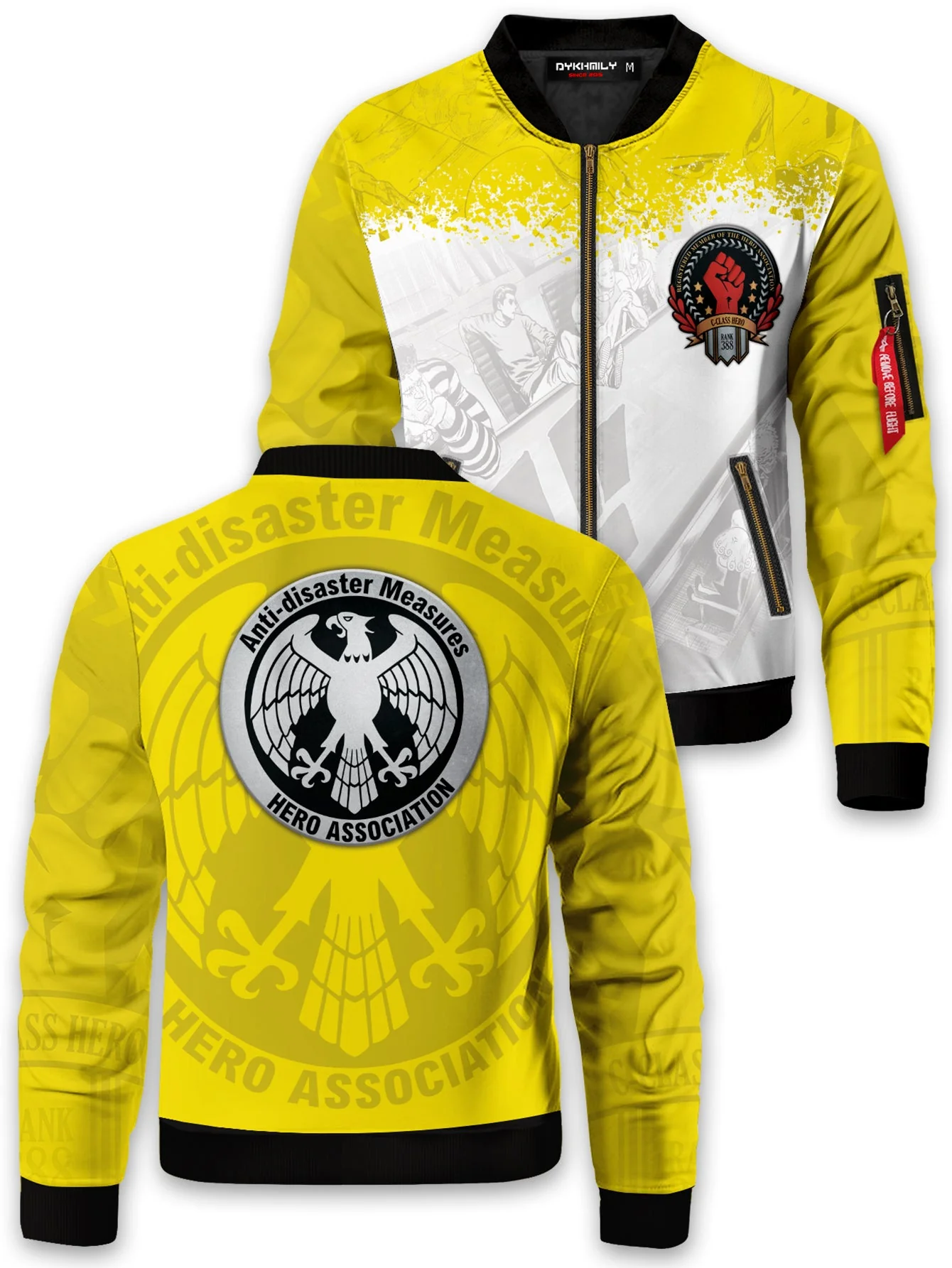 Hero Association Bomber Jacket - necksoother