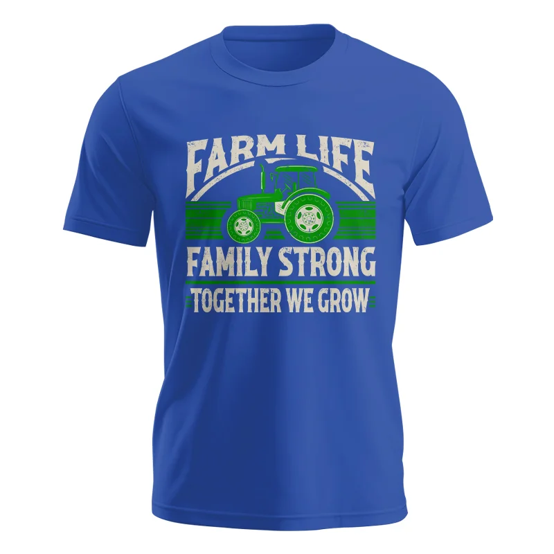 Farm life Family Strong_Together We grow - Unisex Jersey Short Sleeve Tee - necksoother