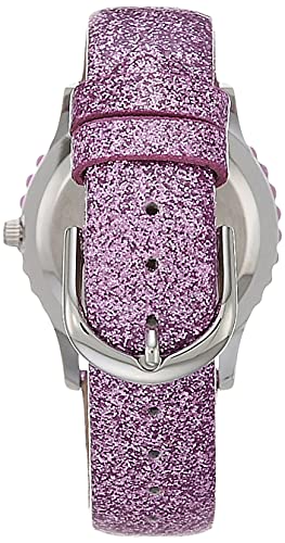 Disney Minnie Mouse Kids' Bezel Stainless Steel Time Teacher Analog Strap Watch - necksoother