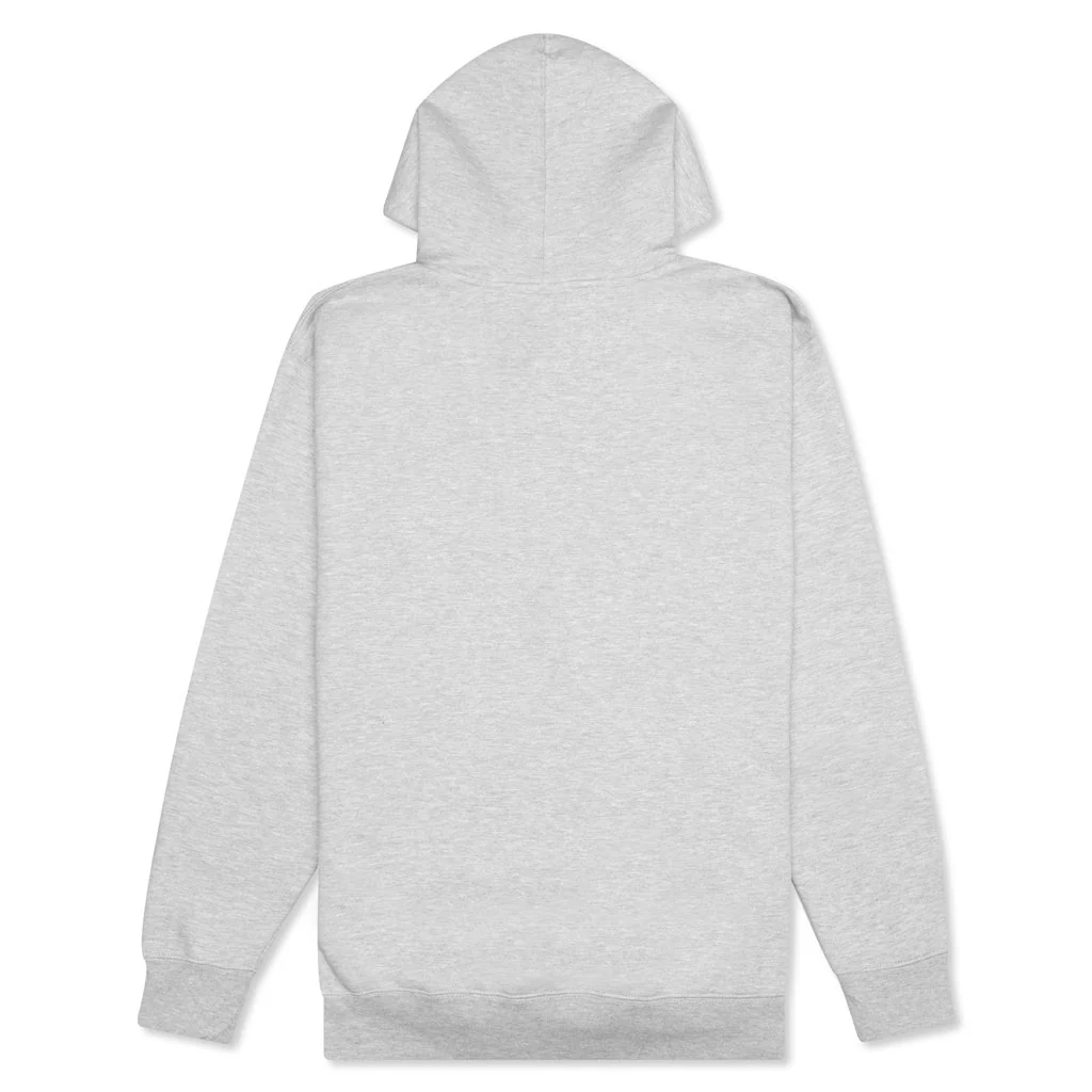 Nik Stain Hoodie - Grey Heather - necksoother