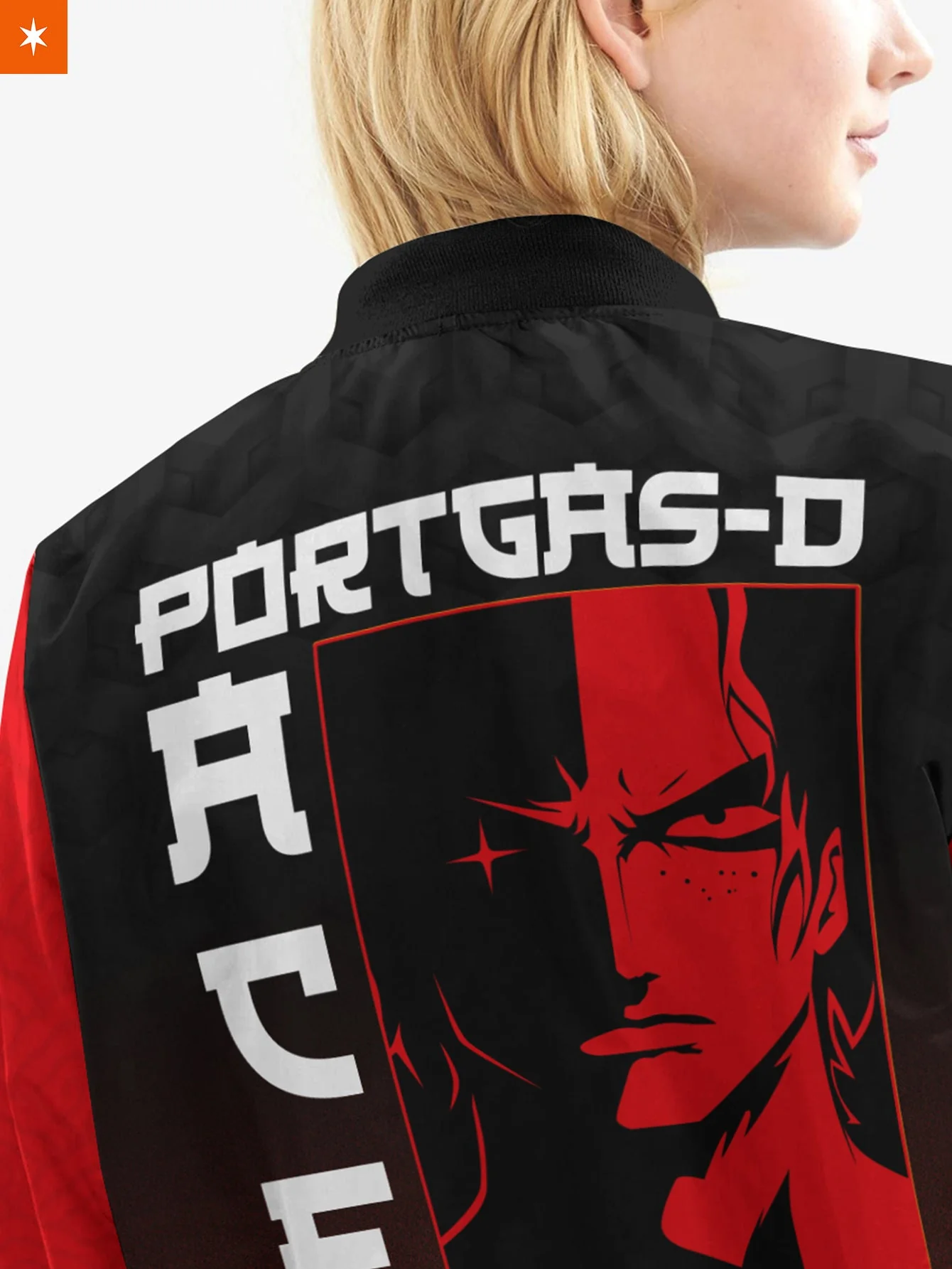 OP Grim Fire Fist Bomber Jacket - necksoother