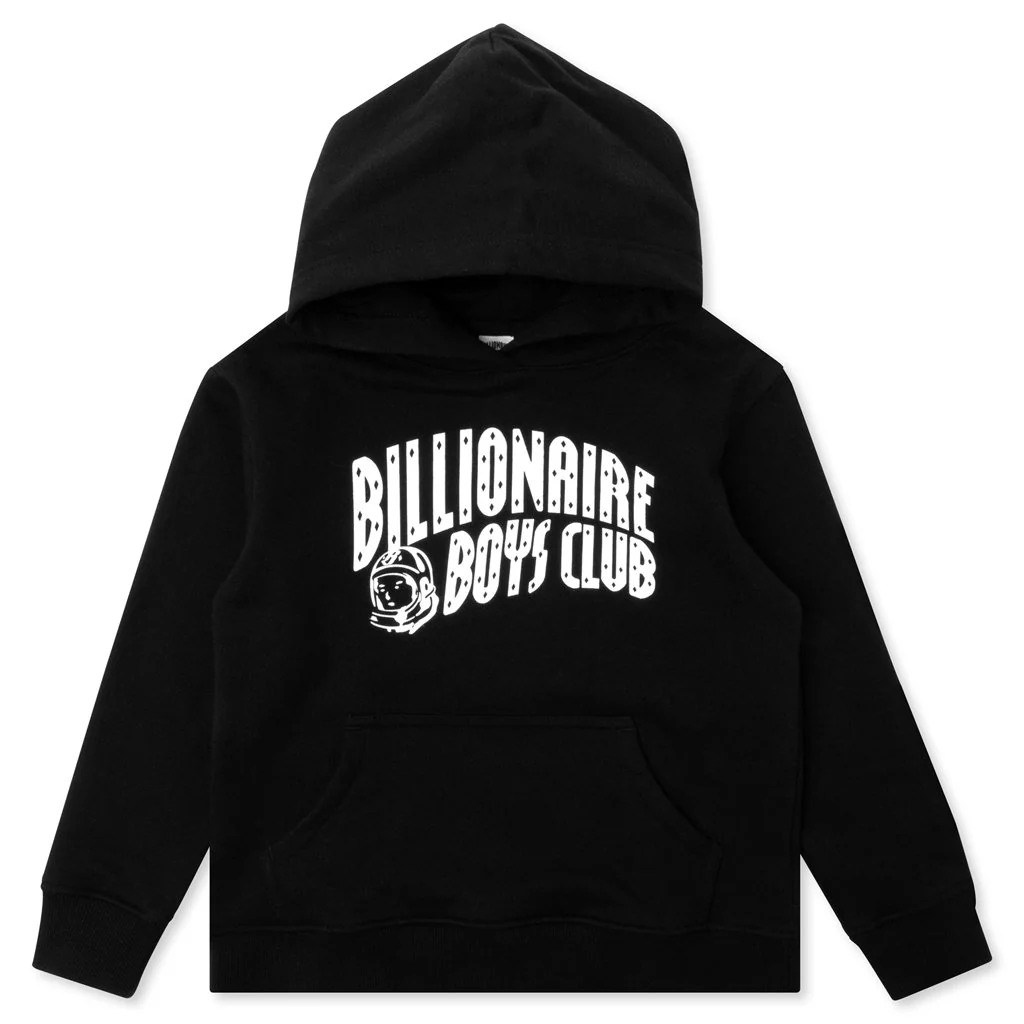 BB Kids Arch Hoodie - Black - necksoother