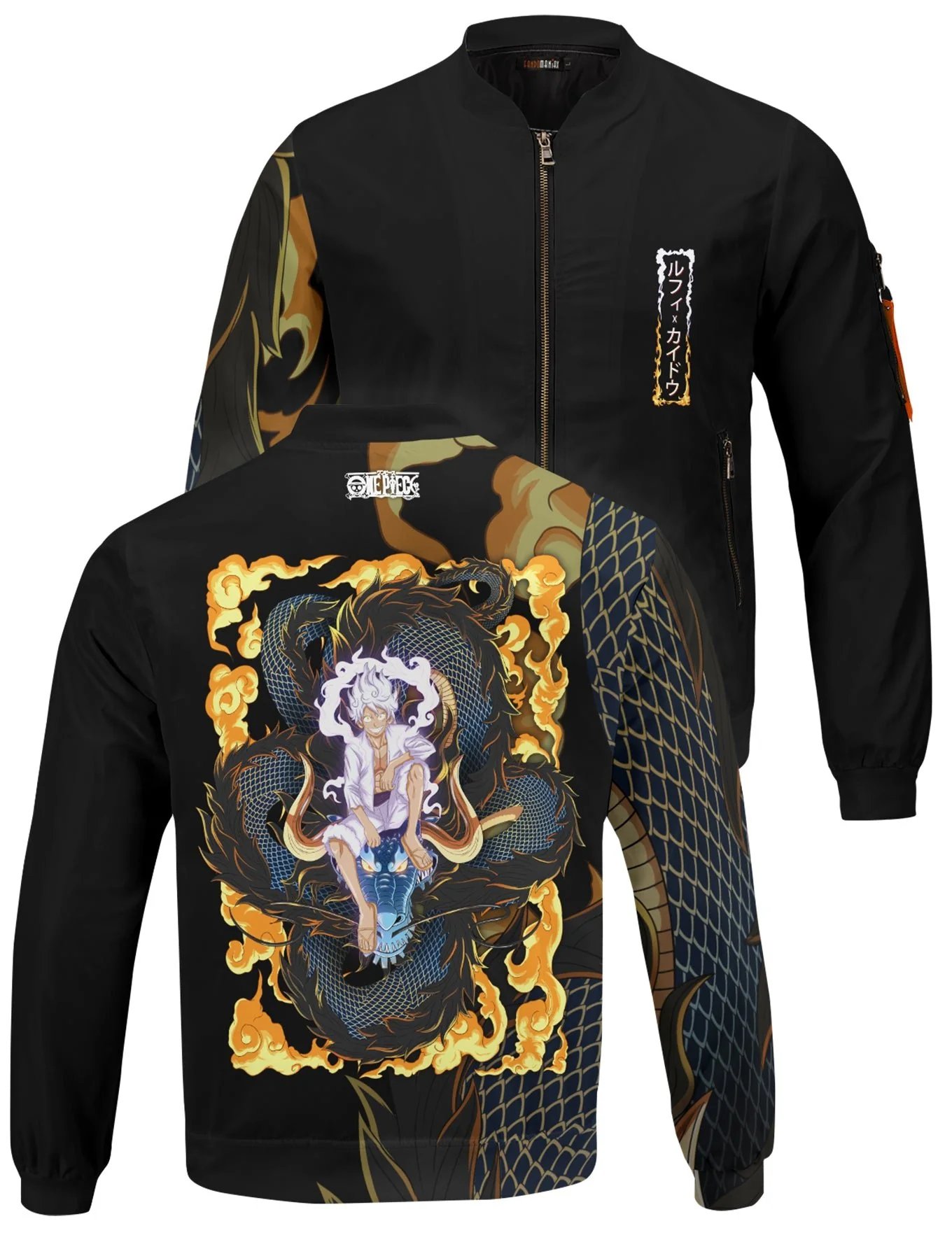 Straw Hat Beast Bomber Jacket - necksoother