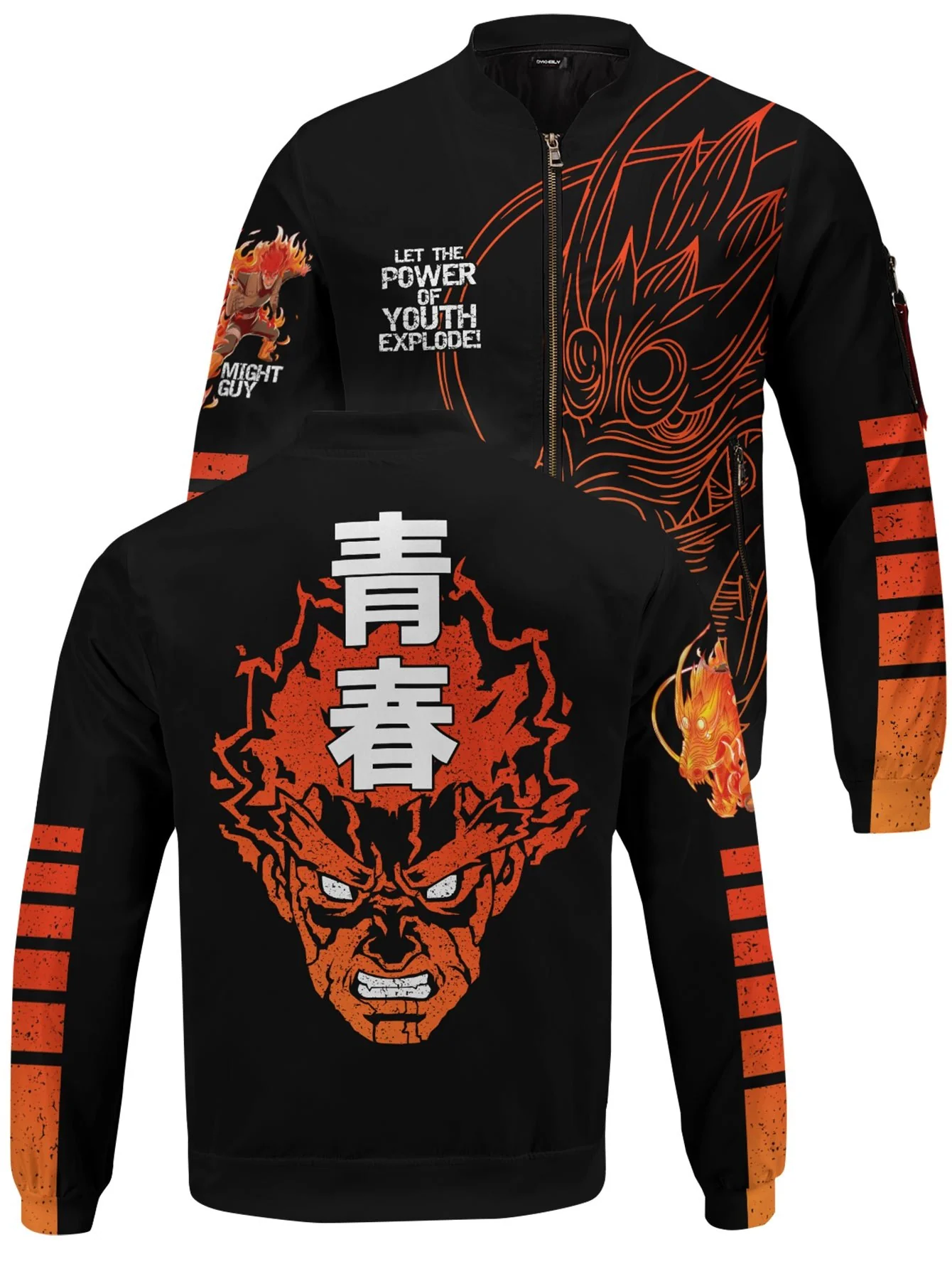 Guy power of youth Bomber Jacket - necksoother