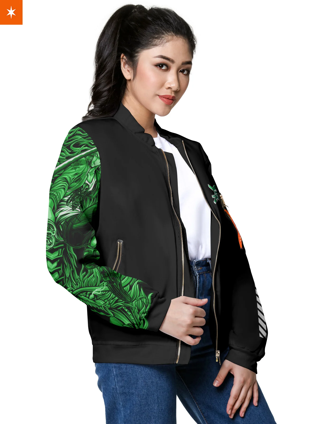 Nitoryu Zoro Urban Bomber Jacket - necksoother