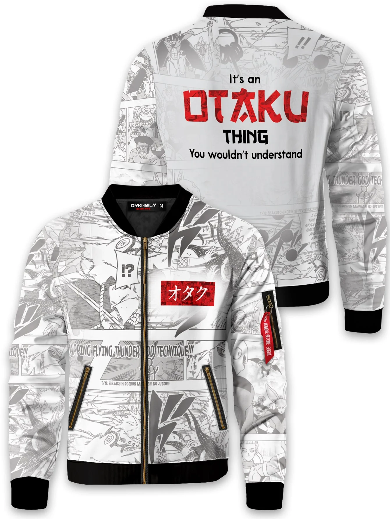 Its an Otaku Thing Bomber Jacket - necksoother