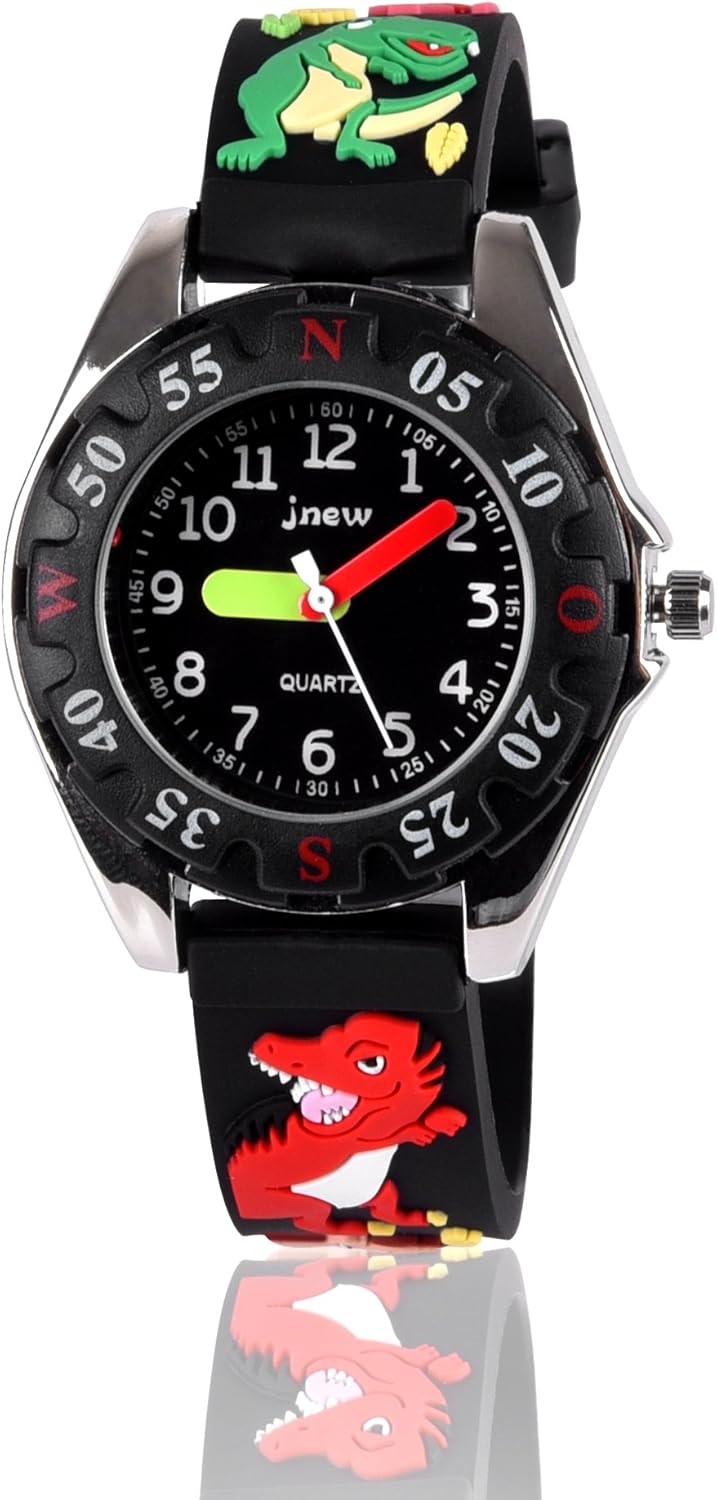 Kids Gift 3D Cartoon Waterproof Toddler Watch for Girls. Gifts for Girls Age 3-8 - necksoother