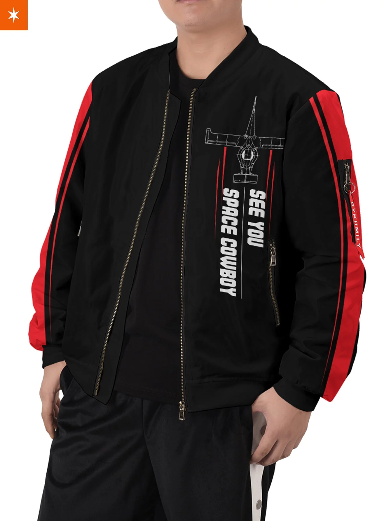 Space Cowboy Bomber Jacket - necksoother