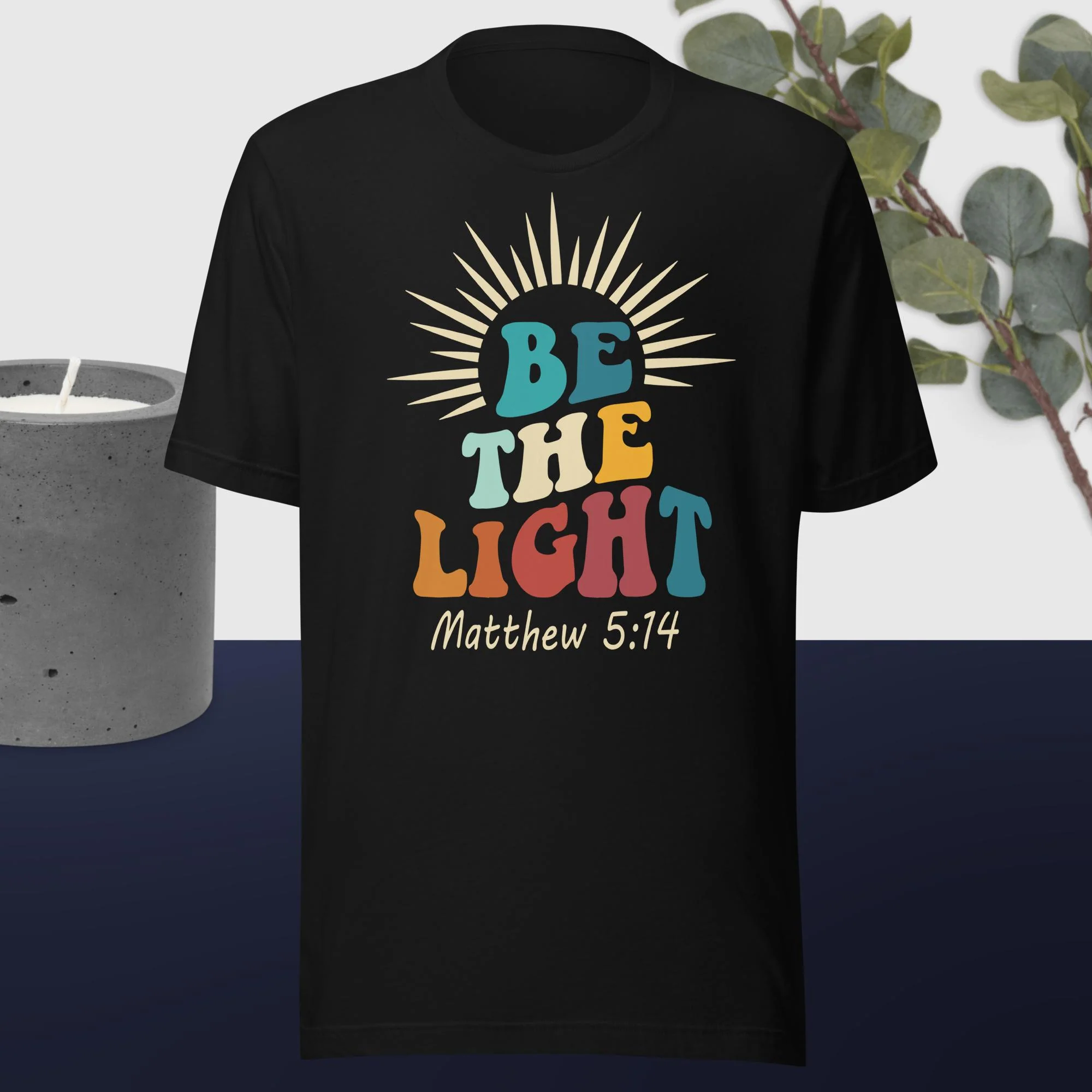 F&H Be The Light T-Shirt - necksoother