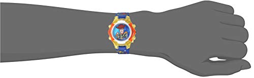 Accutime Disney Pixar Toy Story Woody LCD Quartz Digital Blue Watch for Boys. Girls and Toddlers (Model: TYM4030) - necksoother